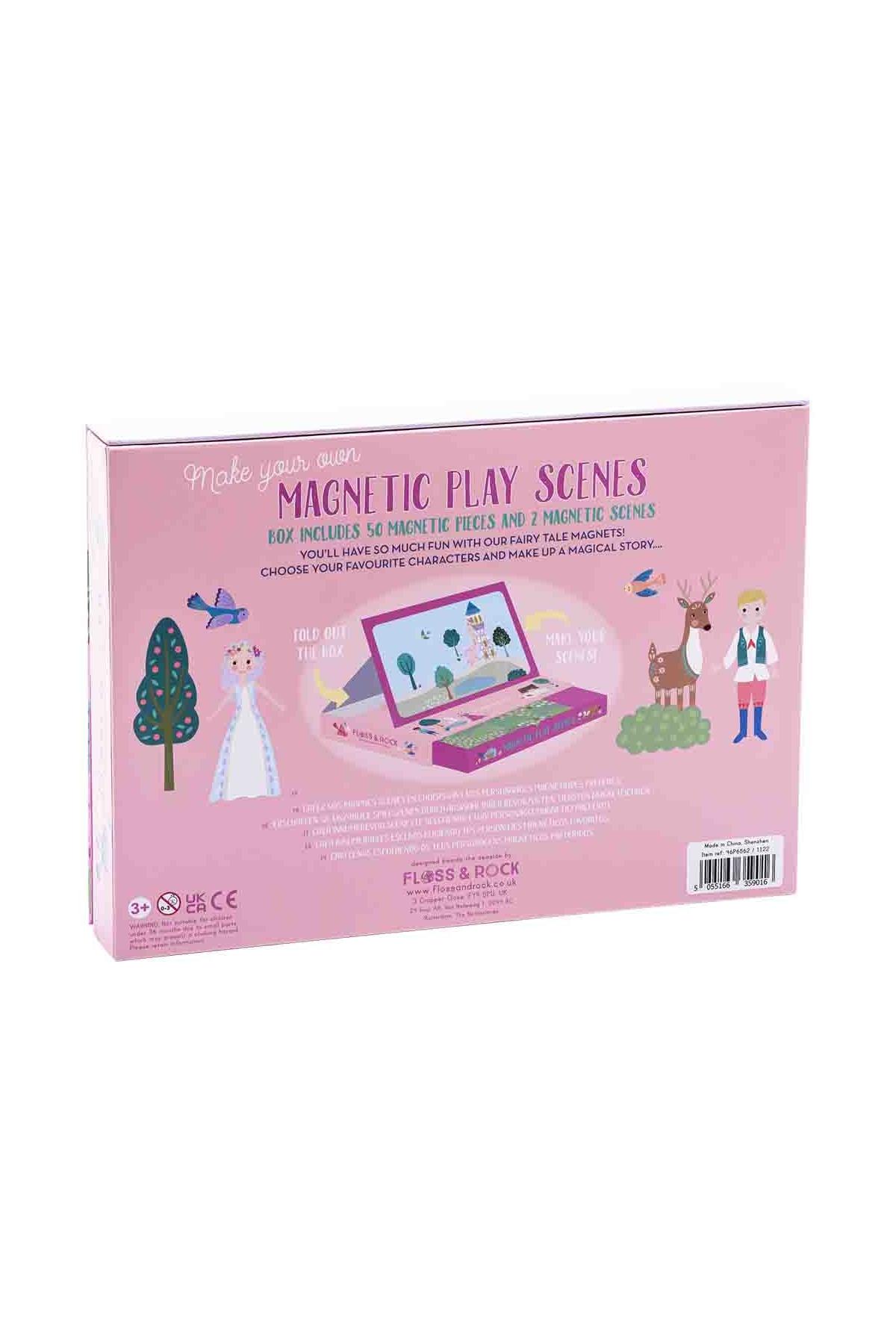 FLOSS & ROCK Mıknatıslı Oyun Sahneleri/Fairy Tale Çok Renkli