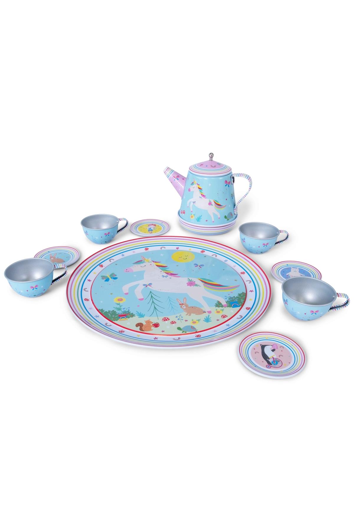 FLOSS & ROCK Müzikli Çay Seti /Rainbow Fairy Çok Renkli