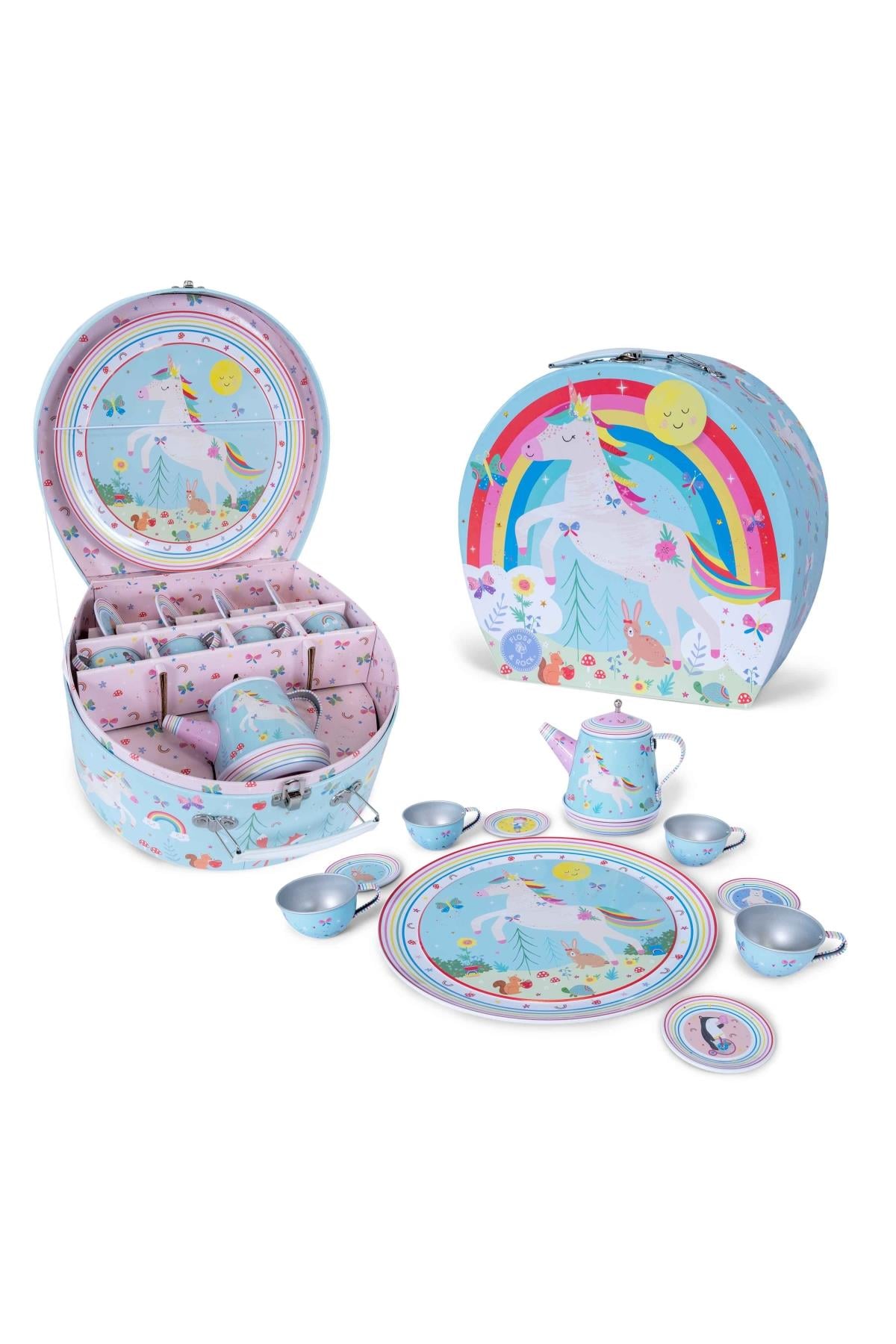 FLOSS & ROCK Müzikli Çay Seti /Rainbow Fairy Çok Renkli