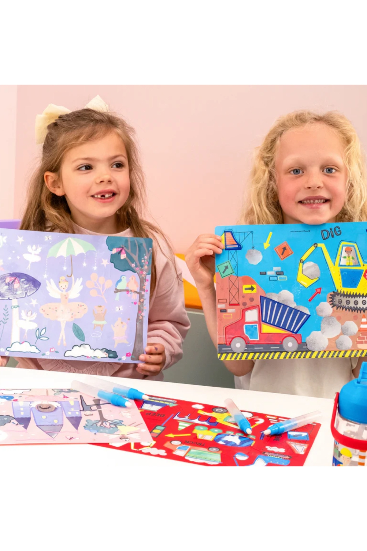 Floss & Rock Renk Değiştiren Sulu Boyalı Oyun Mat / Enchanted Çok Renkli