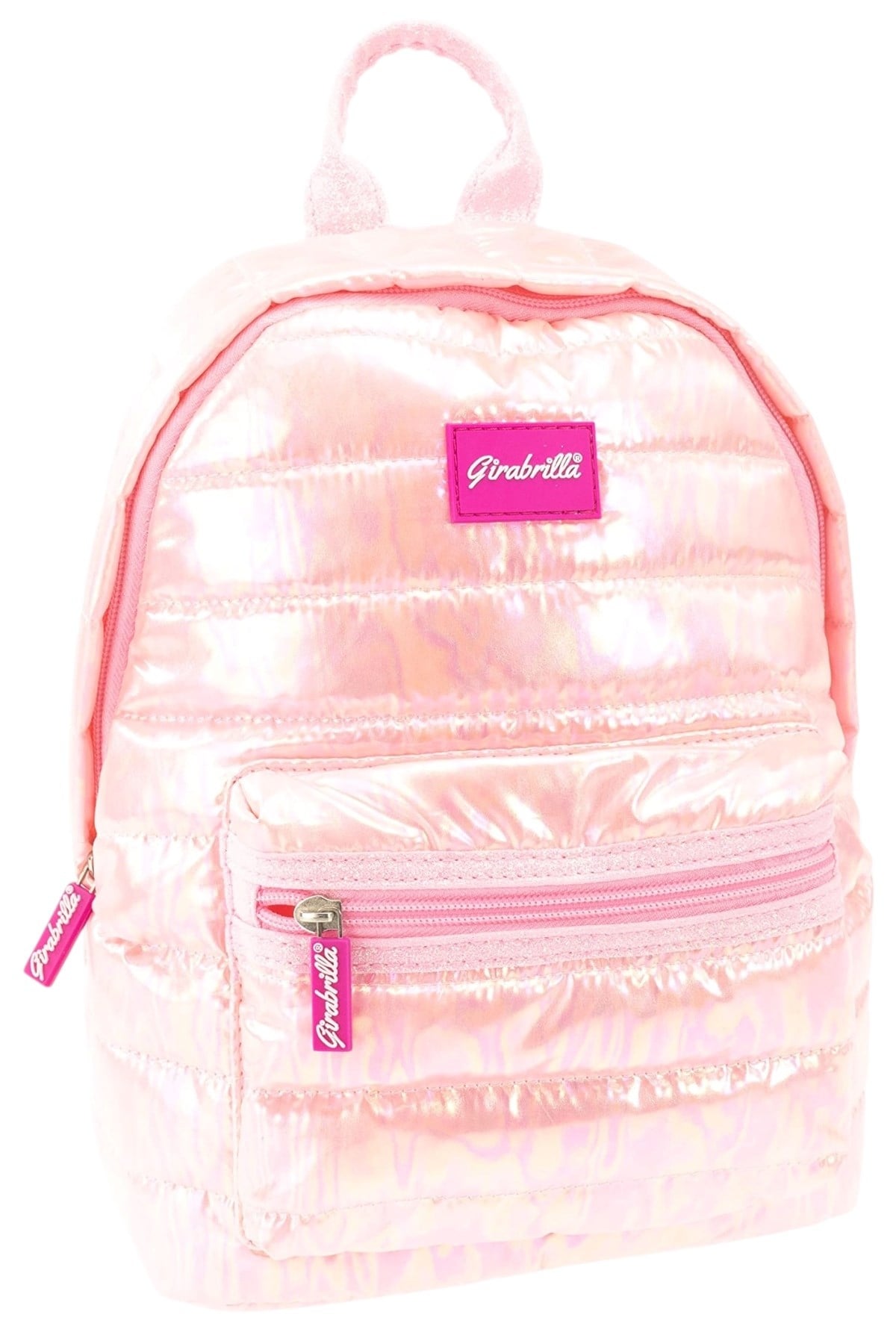 Girabrilla - Puffer Casual Sırt Çantası -  Açık Pembe