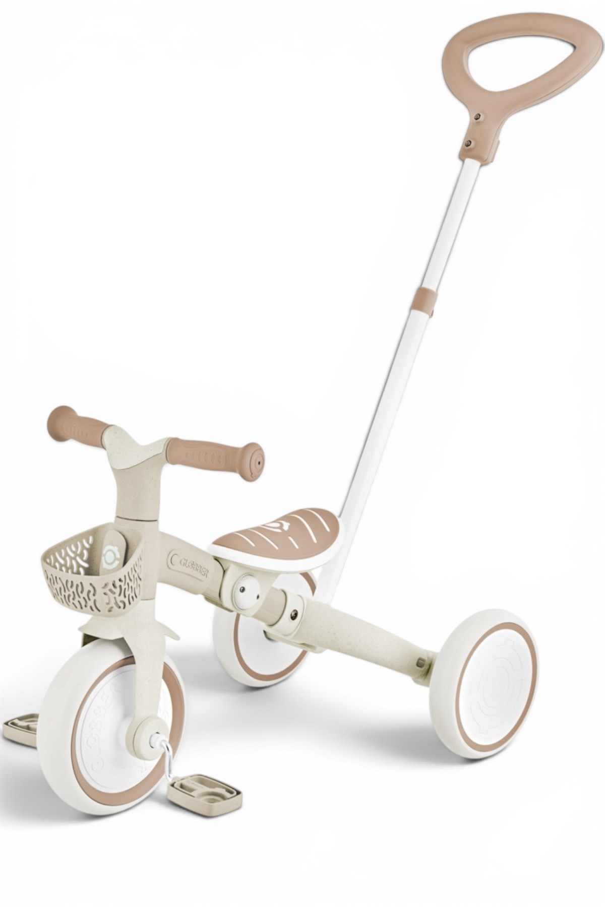 Globber Learning Trike 3in1 Plus Ecologic Bisiklet Pastel Bej