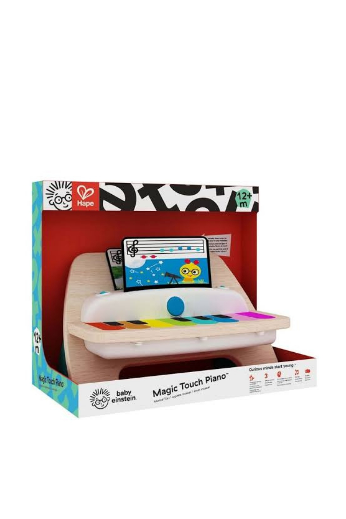 Hape Baby Einstein Deluxe Magic Touch Dokunmatik Oyuncak Piyano Çok Renkli