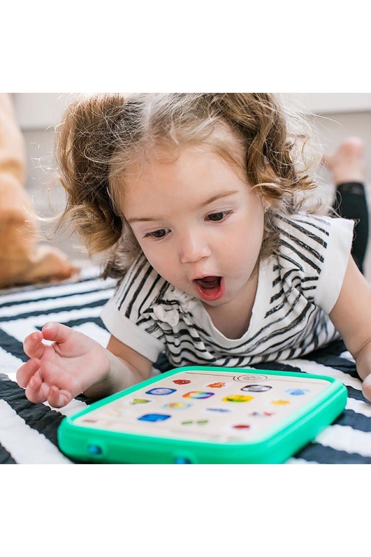 Hape Baby Einstein Magic Touch Dokunmatik Ahşap Tablet Çok Renkli