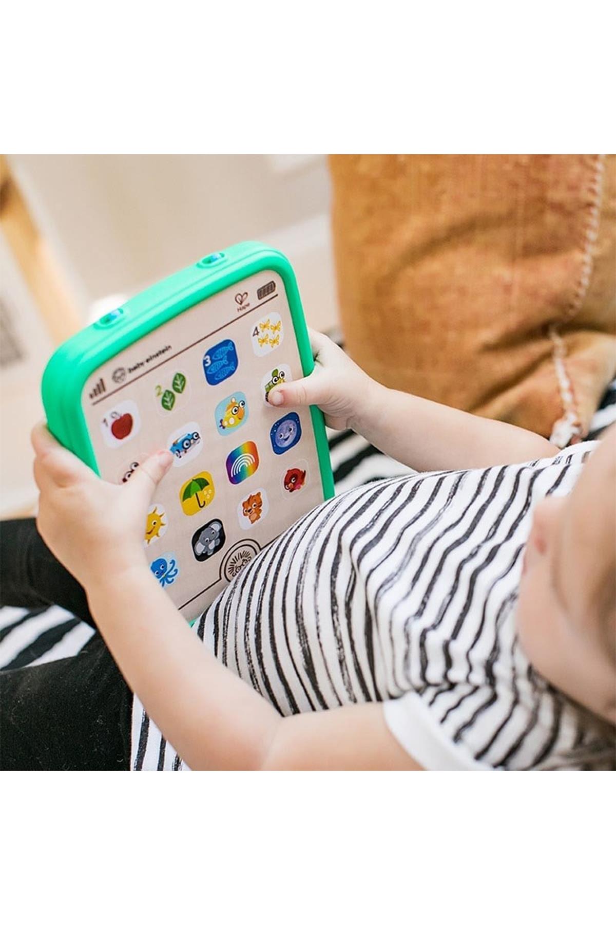 Hape Baby Einstein Magic Touch Dokunmatik Ahşap Tablet Çok Renkli