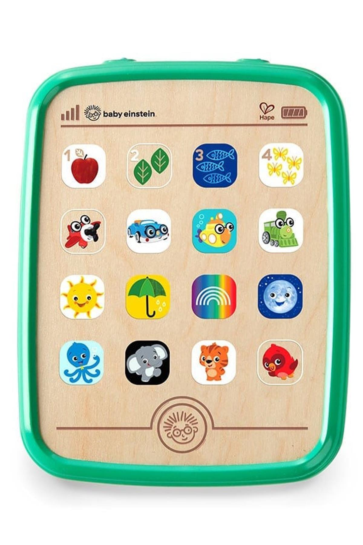 Hape Baby Einstein Magic Touch Dokunmatik Ahşap Tablet Çok Renkli