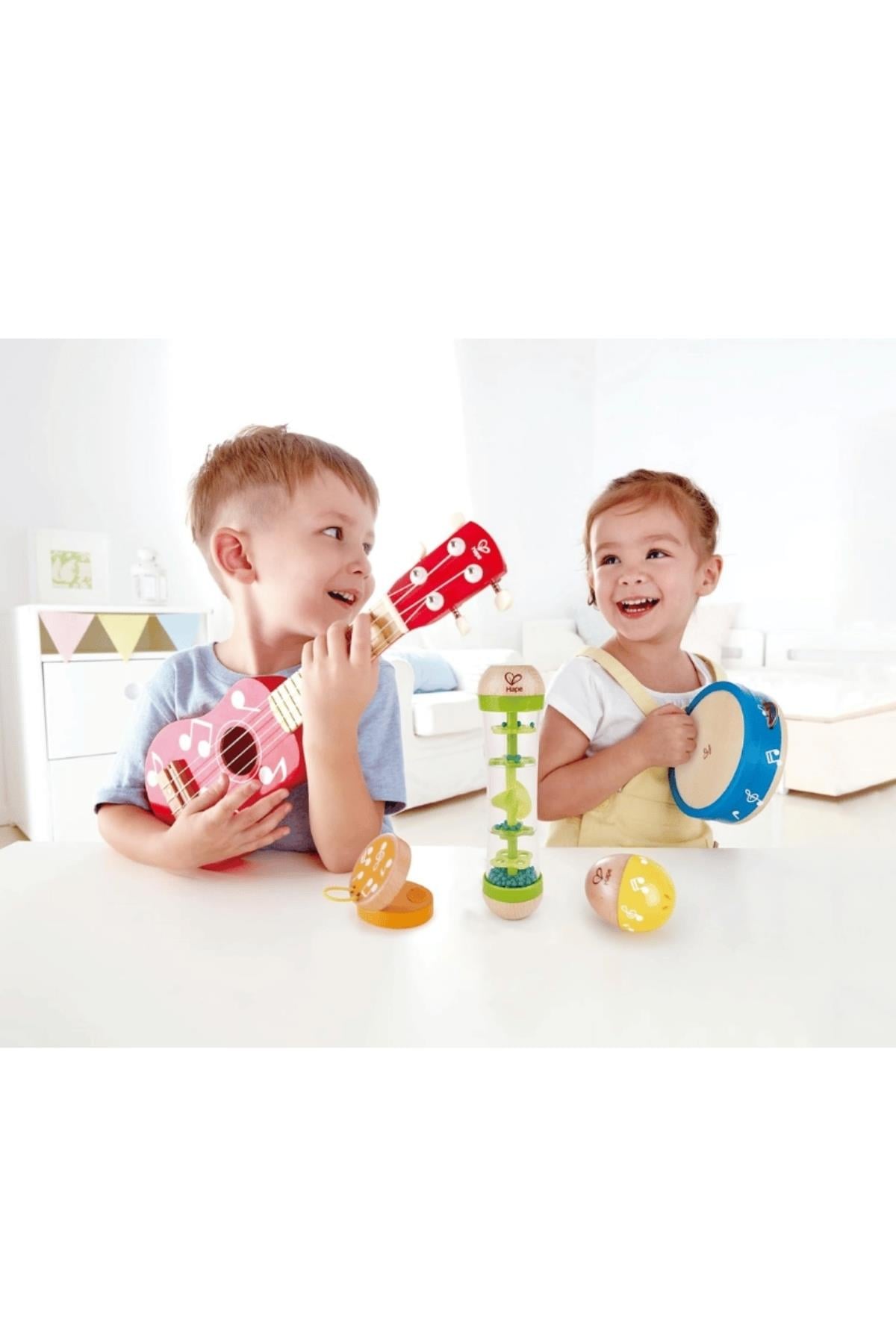 Hape Mini Band Oyuncak Müzik Aletleri Seti Çok Renkli