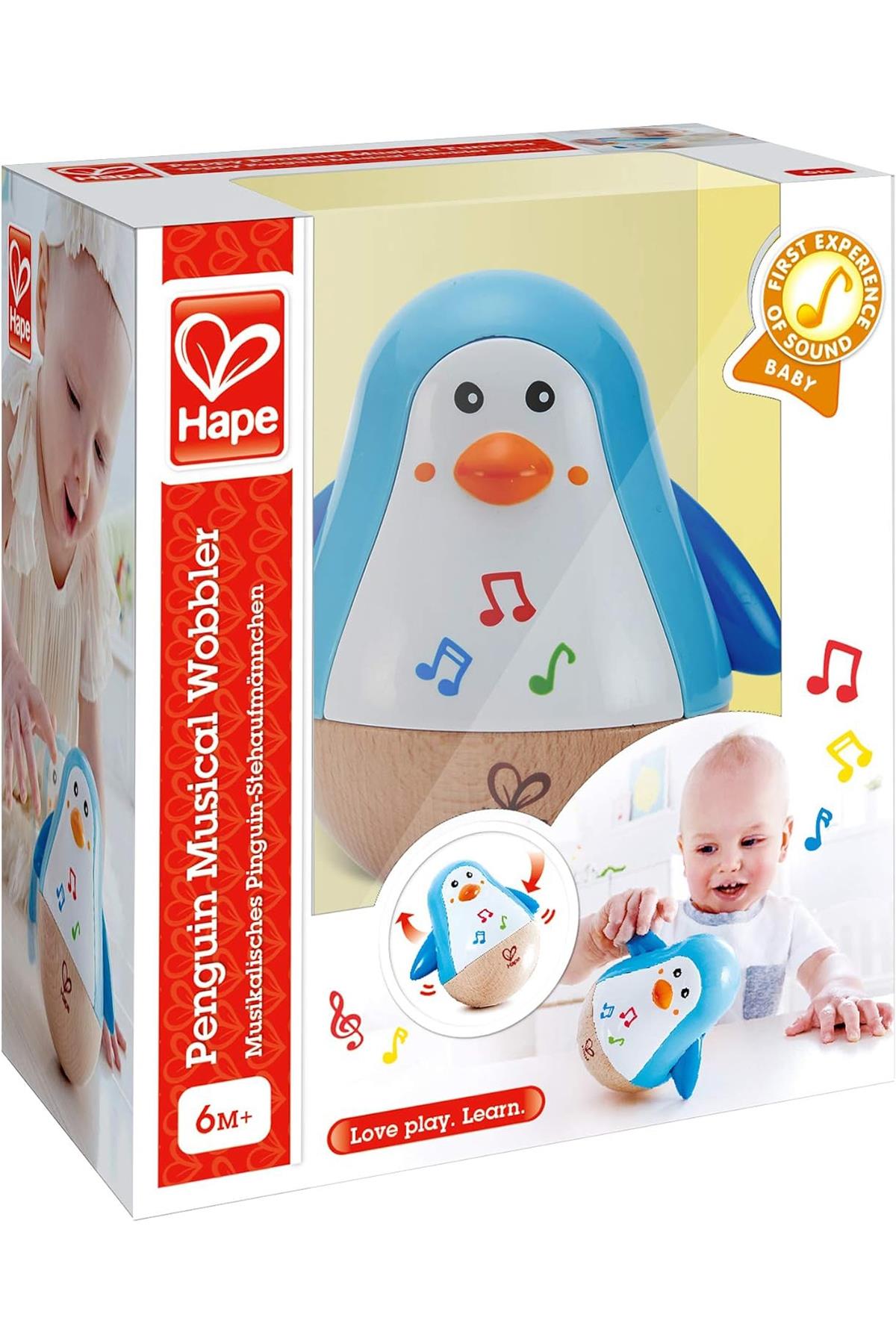 Hape Müzikli Hacıyatmaz Penguen Çok Renkli