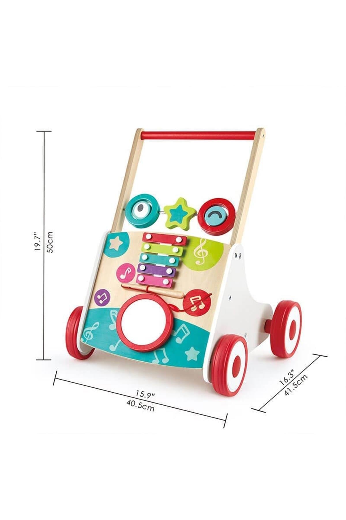 Hape Müzikli Yürüme Arkadaşı Çok Renkli