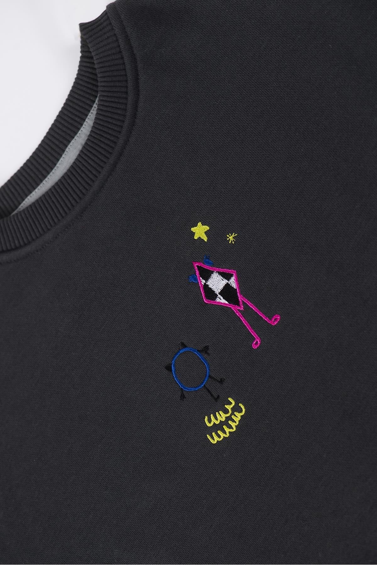 Beetle Beez / HAPPY TRINITY SWEATSHIRT Gri