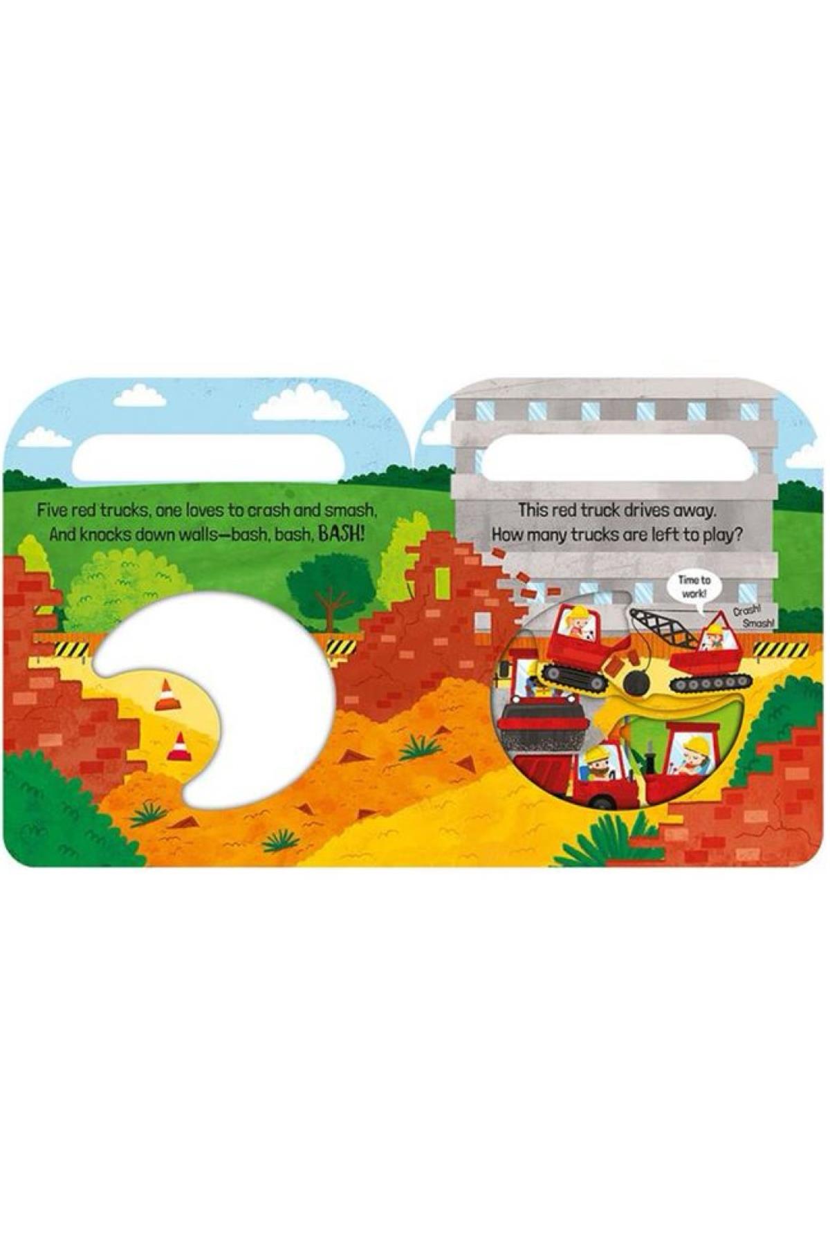 Imagine That /Five Red Trucks - Carry And Count - Board Book Çok Renkli