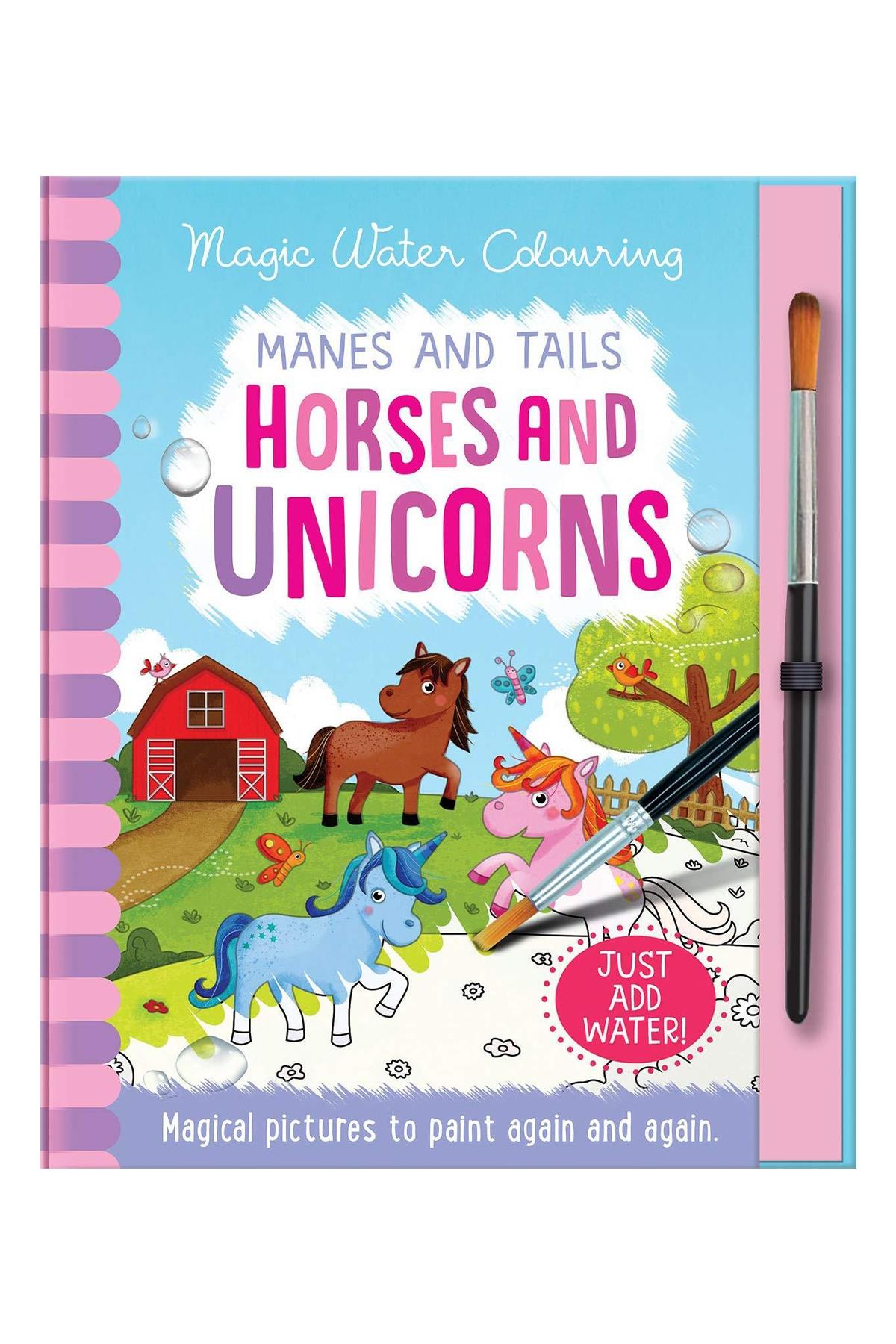 Imagine That / Magic Water Colouring - Horses And Unicorns Çok Renkli