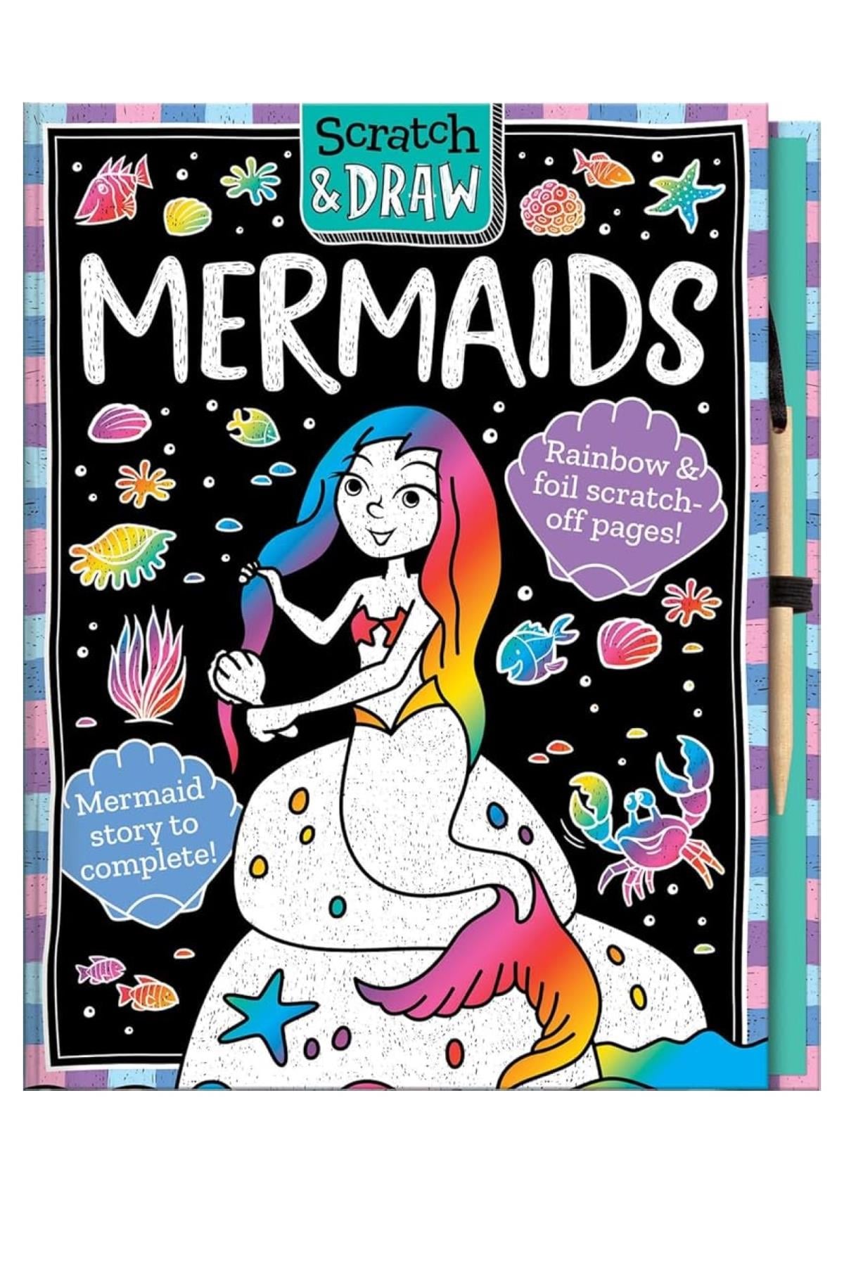 Imagine That /Scratch And Draw - Mermaids Çok Renkli