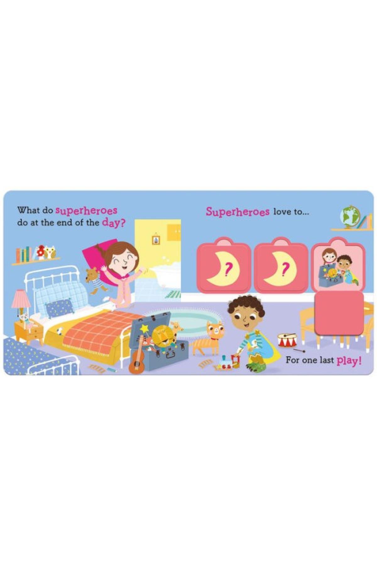 Imagine That /Superheroes Love Bedtime Çok Renkli