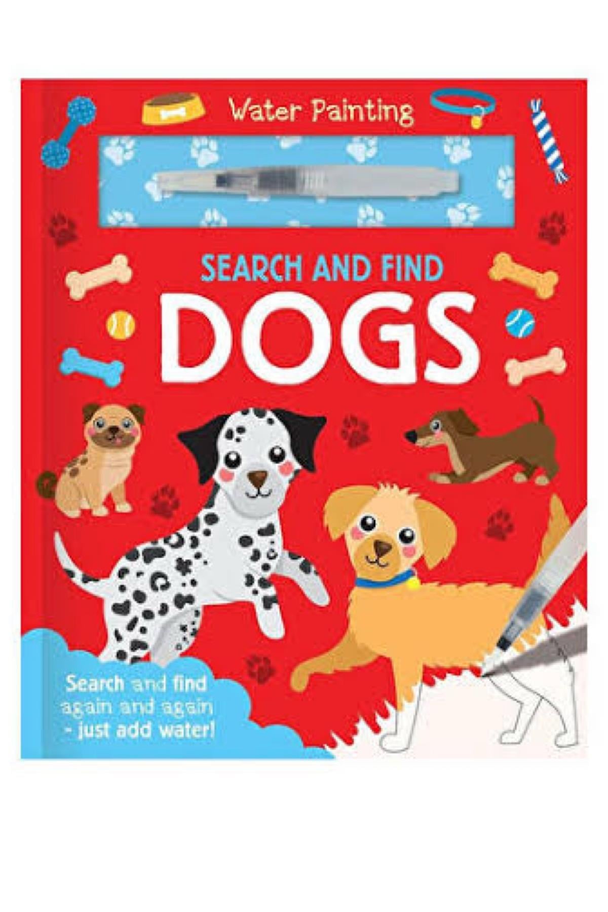 Imagine That / Water Painting Search and Find - Dogs Çok Renkli