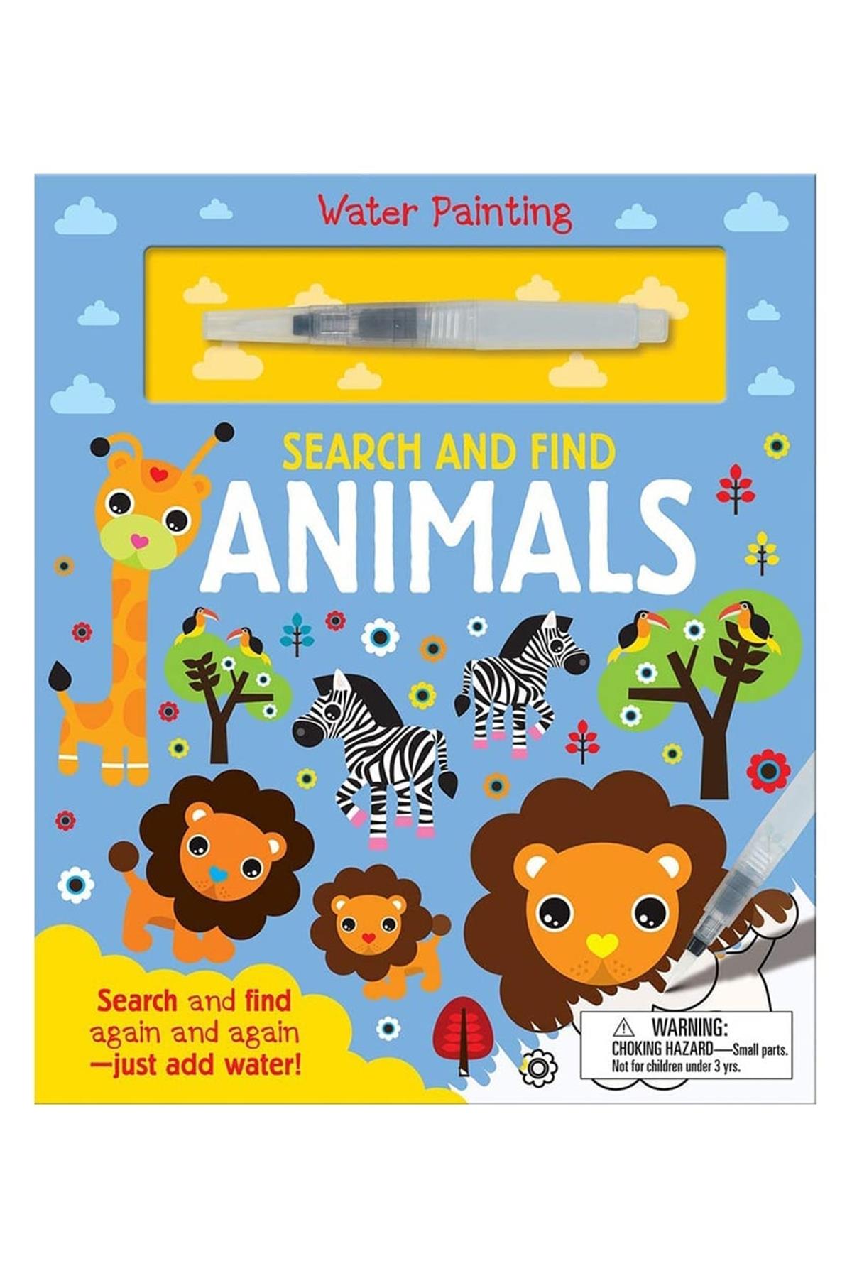 Imagine That / Water Painting - Search And Find Animals Çok Renkli