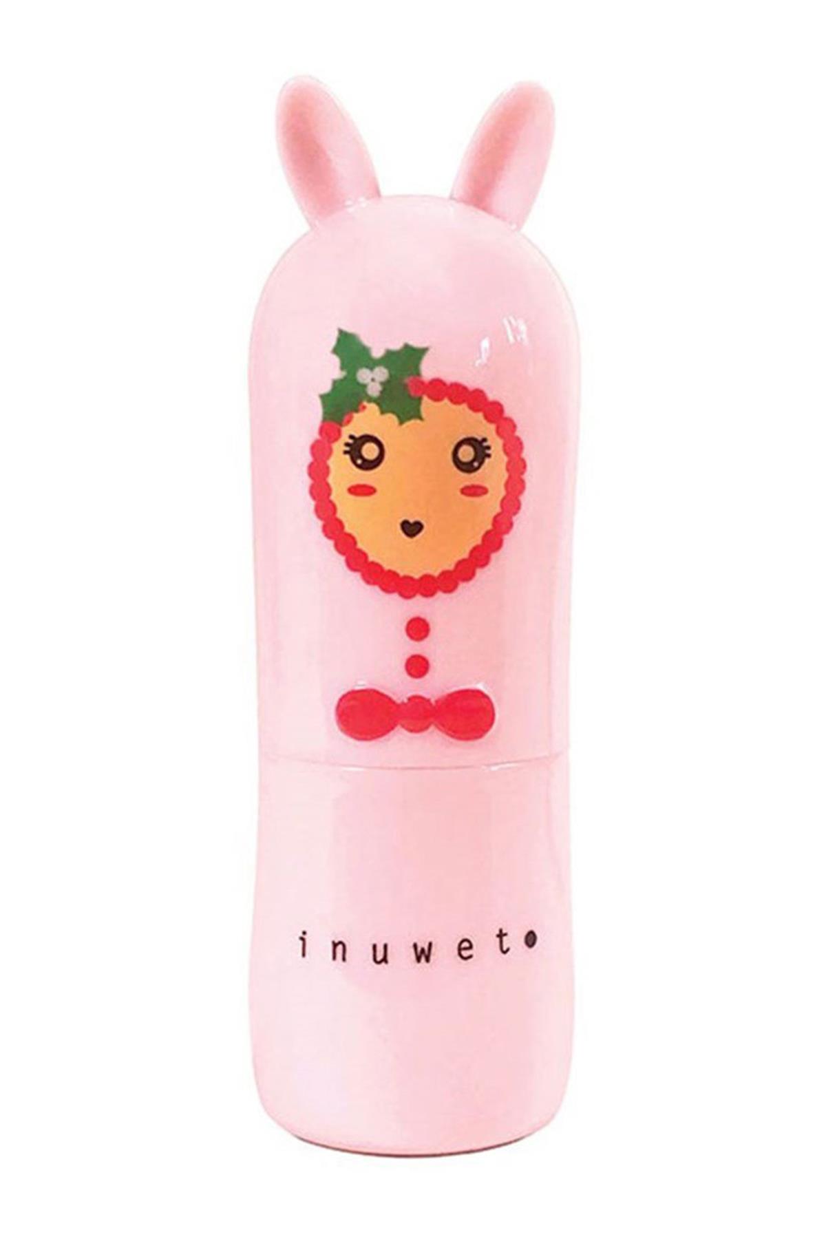INUWET - BUNNY LIPBALM CANDY CANE Çok Renkli