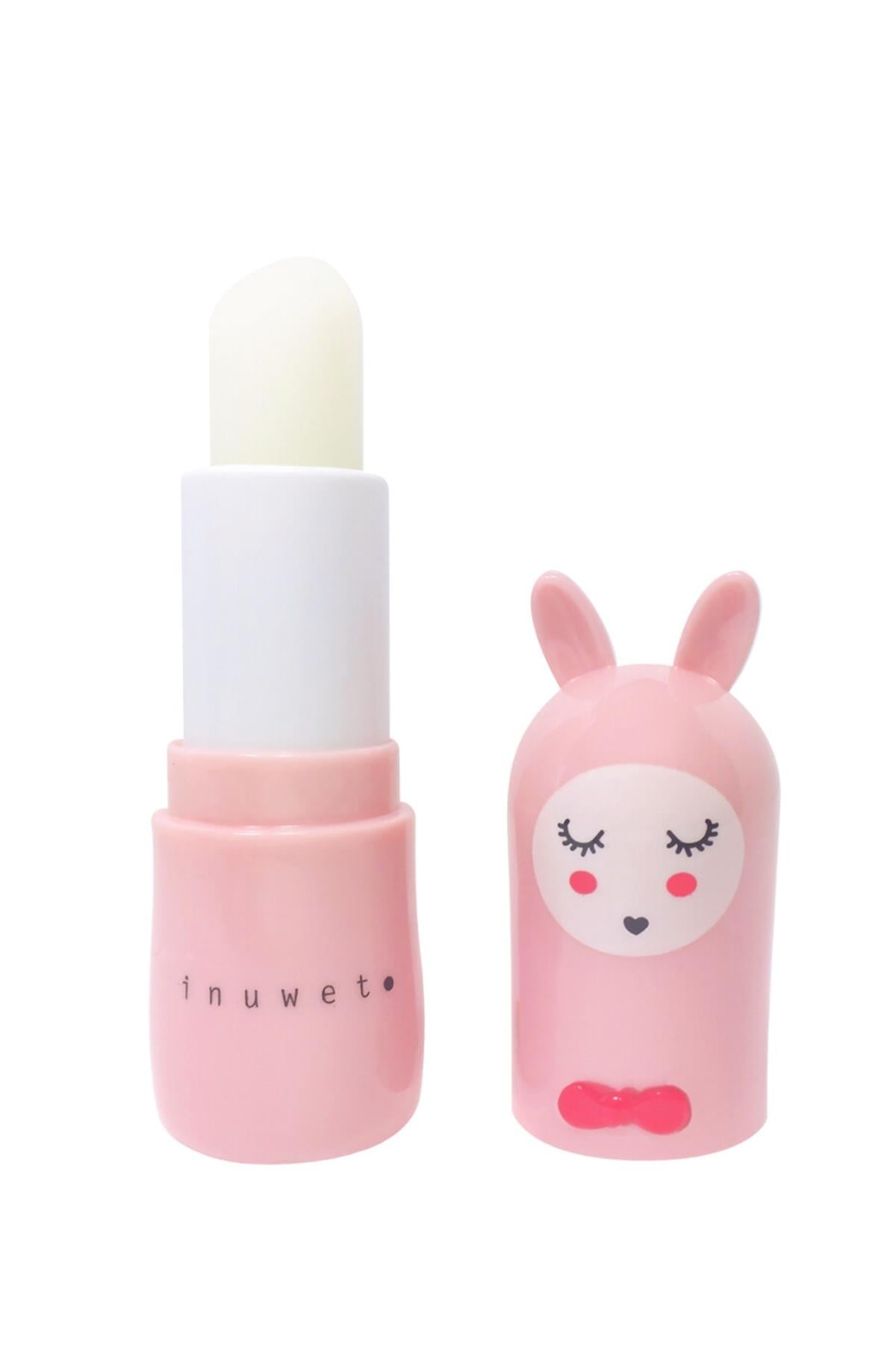 INUWET - BUNNY LIPBALM STRAWBERRY Çok Renkli