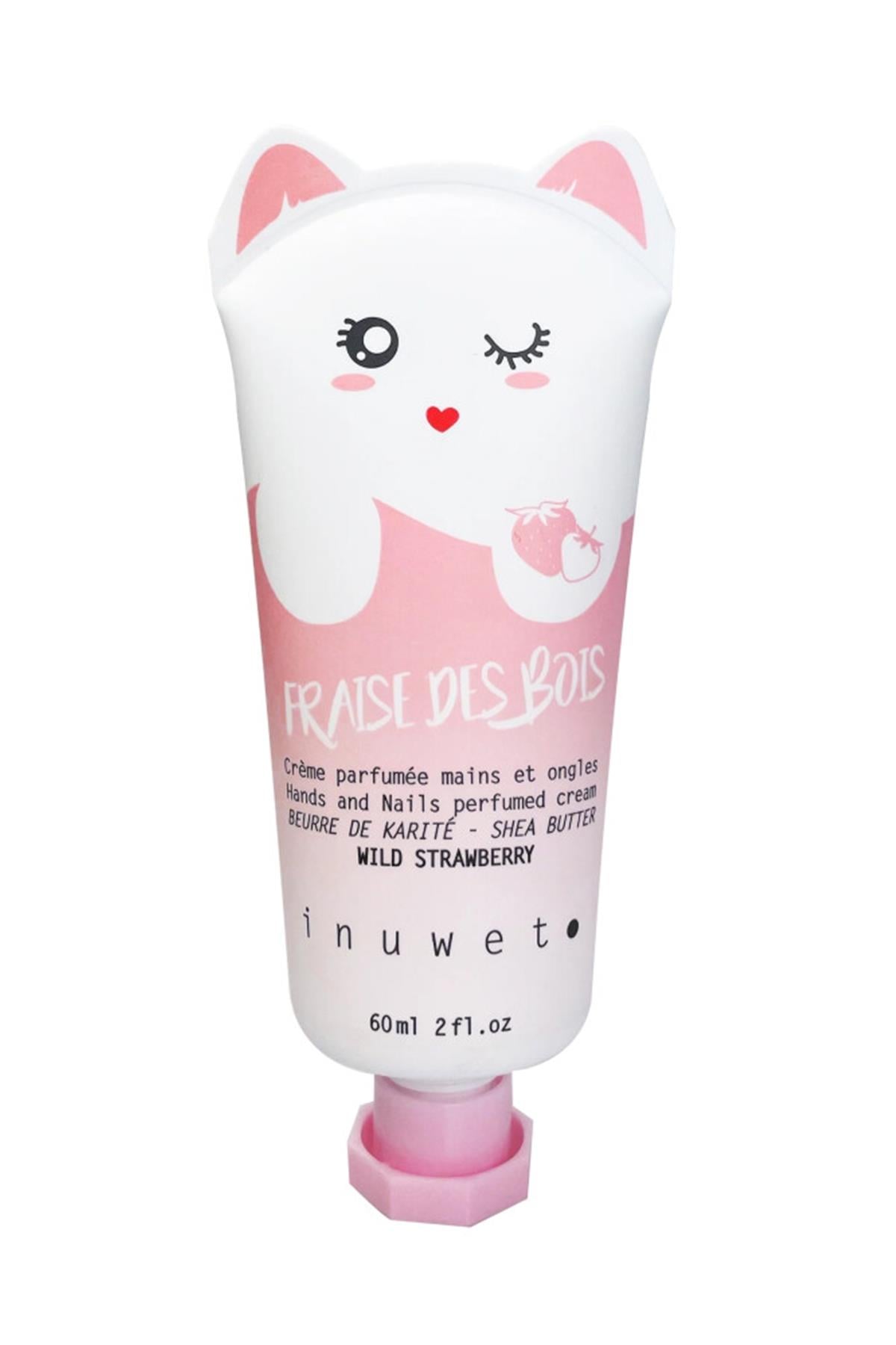 INUWET HANDS CREAM STRAWBERRY 60 ML Çok Renkli