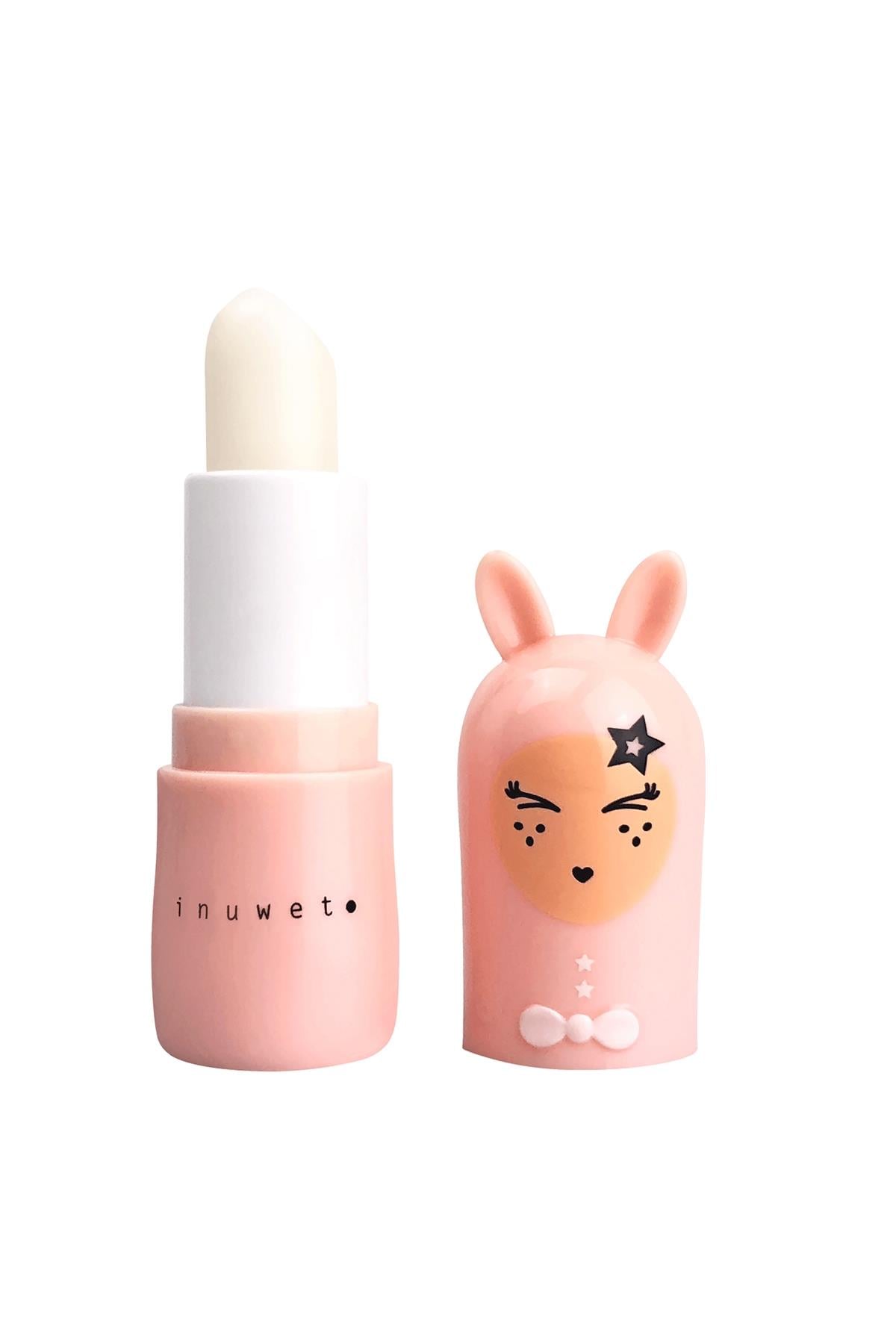 INUWET - LIP BALM BUNNY ROSE ETOILE PECHE Çok Renkli