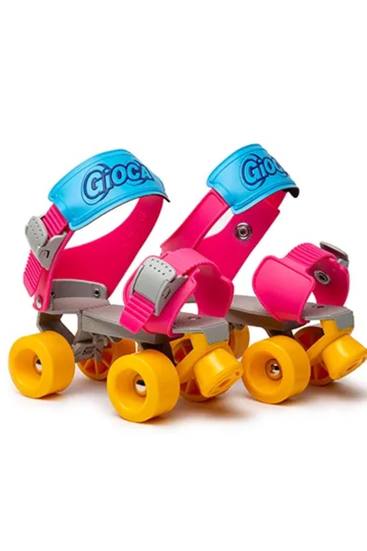Italtrike / Kolay Giyilen Paten - Pembe 24-34 Numara Çok Renkli