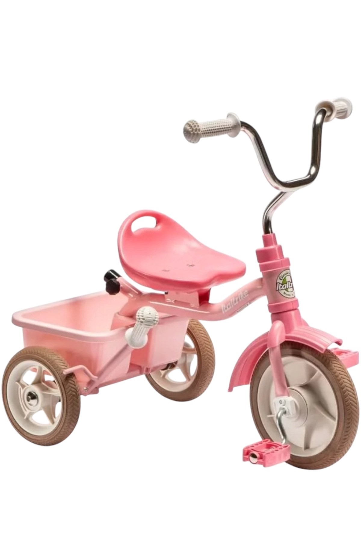ITALTRIKE - Passanger Tricycle - Pink Rose Çok Renkli