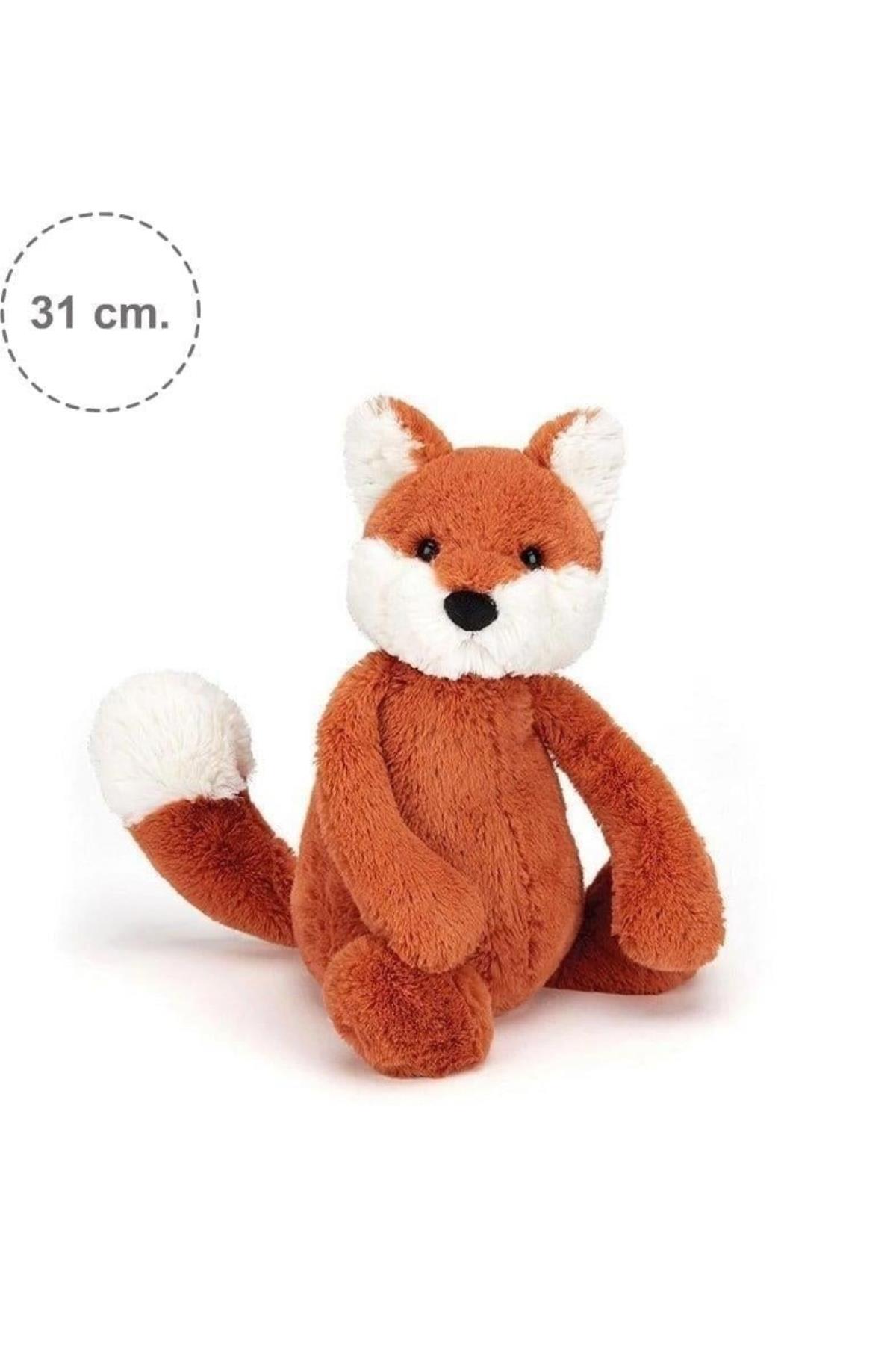Jellycat Bashful Tilki Orta Boy Çok Renkli