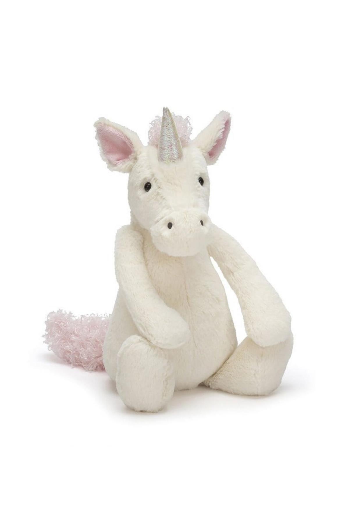 Jellycat Bashful Unicorn Orta Boy Çok Renkli