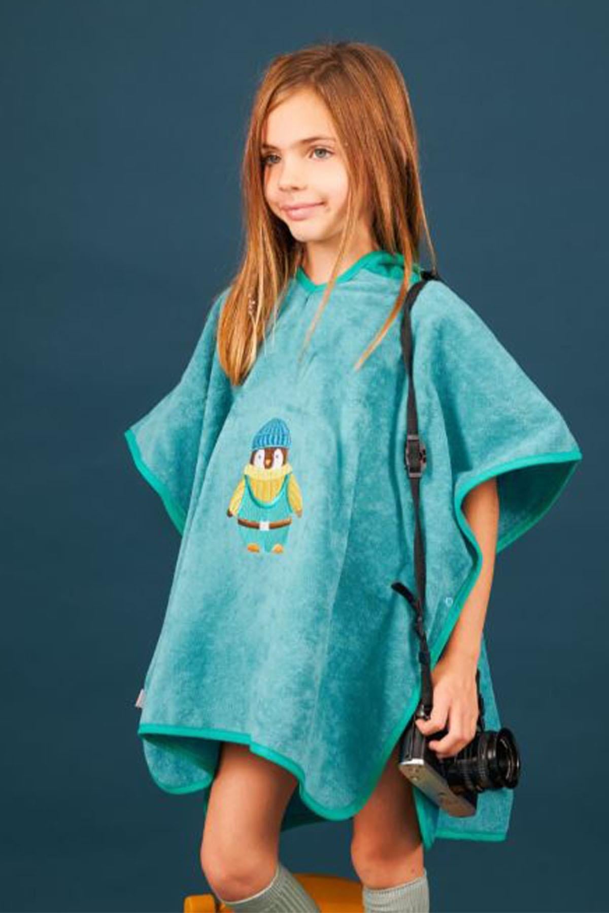 Jera Mini / Poncho Pengu 4/6 Çok Renkli