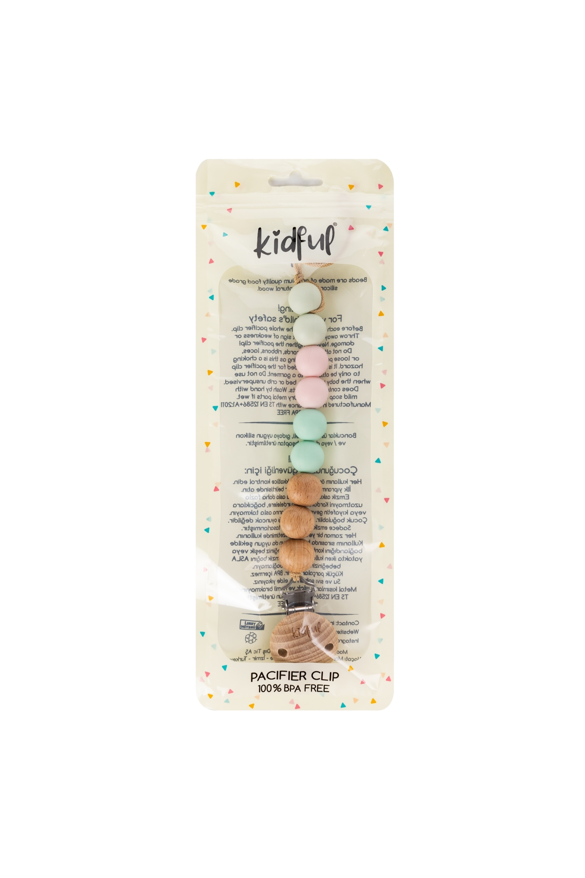 Kidful Boncuk Emzik Askısı Lollipop