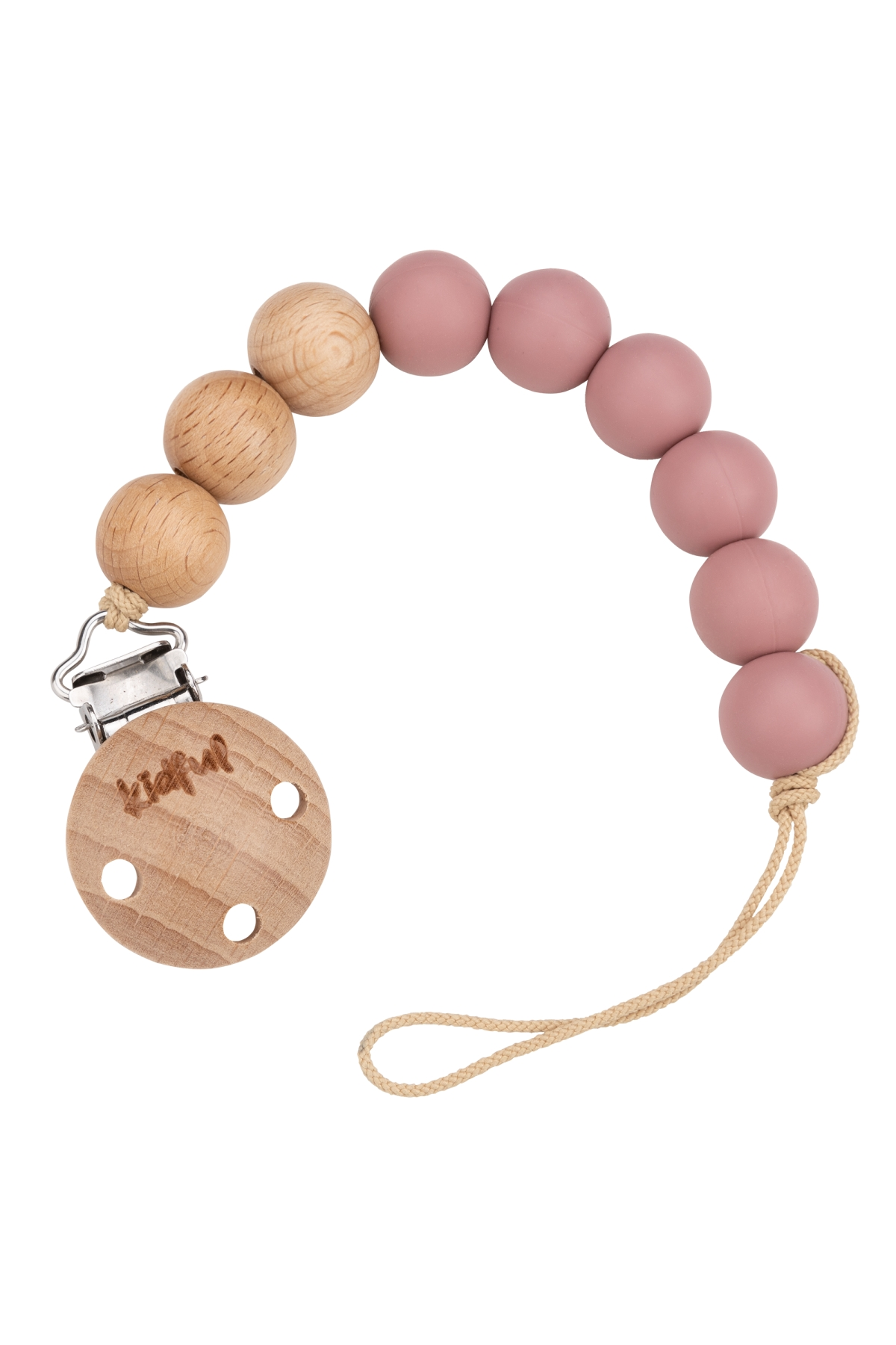 Kidful Boncuk Emzik Askısı Rose