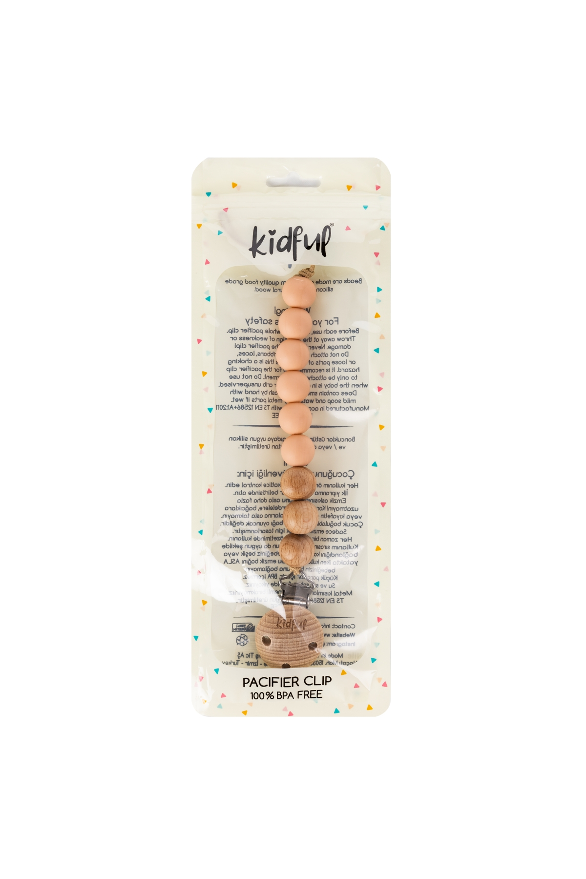 Kidful Boncuk Emzik Askısı Sorbet