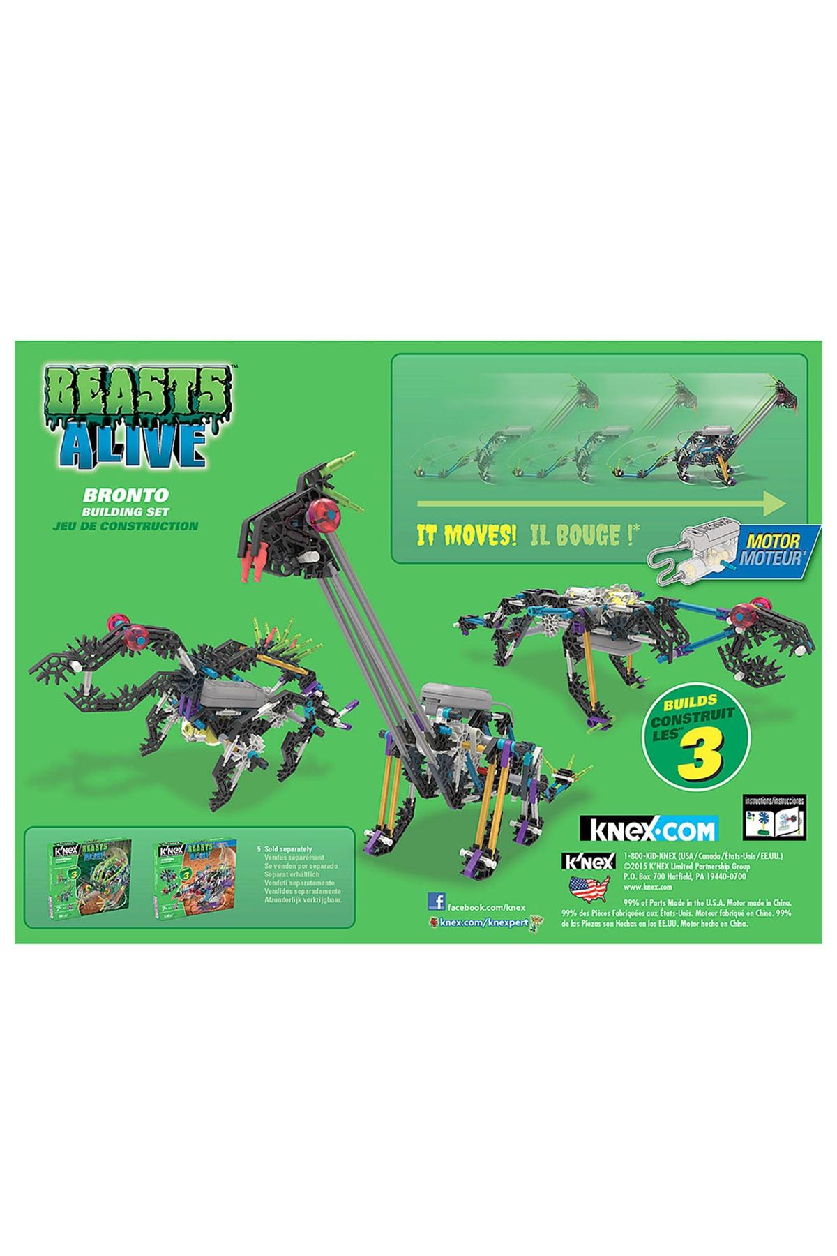 KNEX Bronto Yapım Seti ( Motorlu ) Çok Renkli