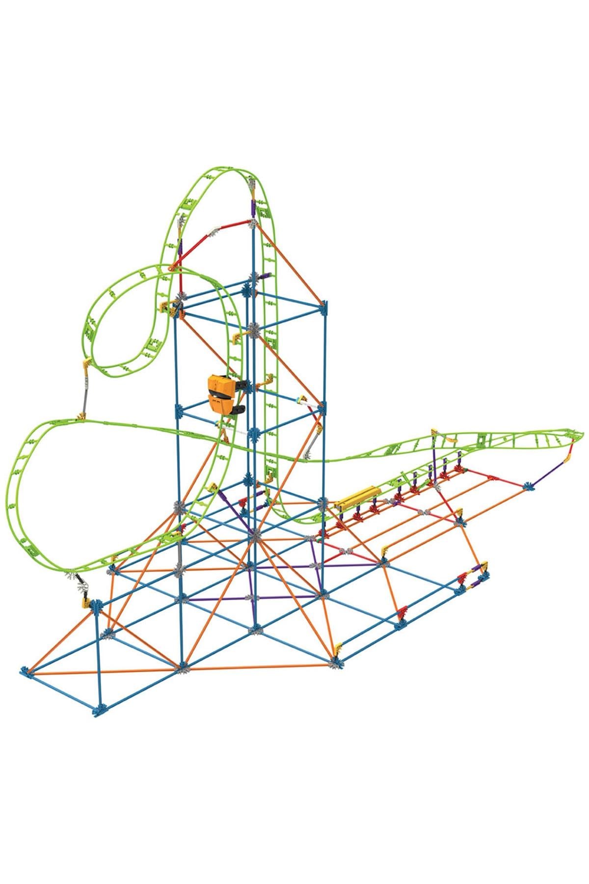 KNEX Infinite Journey Roller Coaster Set Çok Renkli
