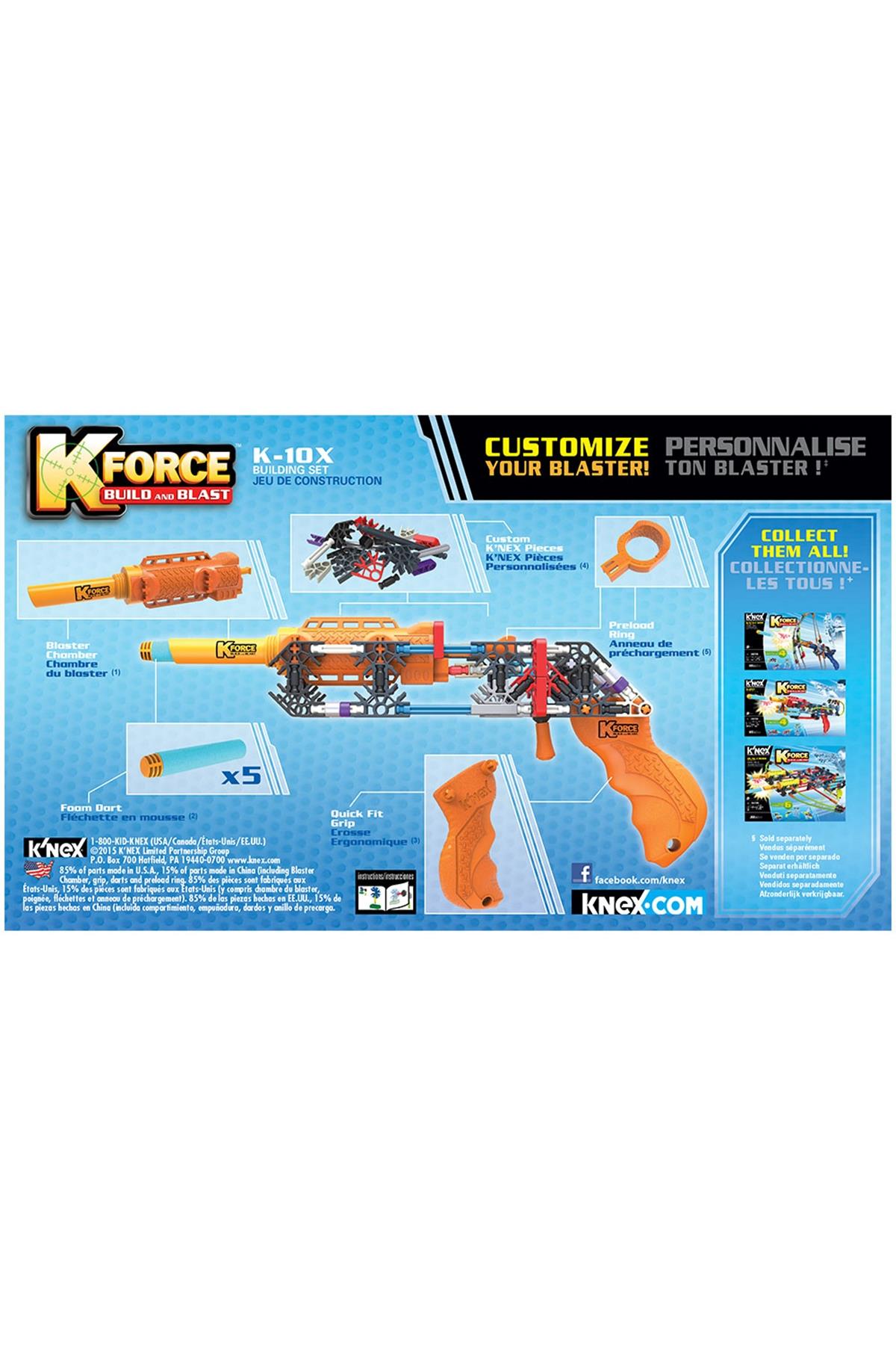 KNEX K-10X Çok Renkli