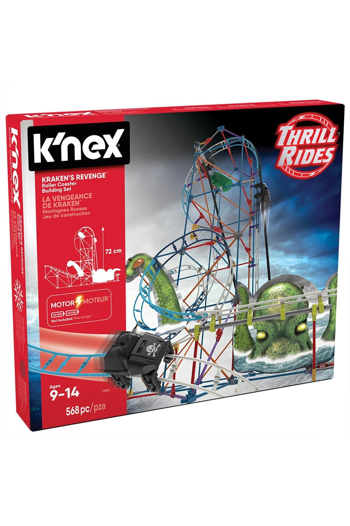 KNEX Krakens Revenge (Motorlu) Çok Renkli