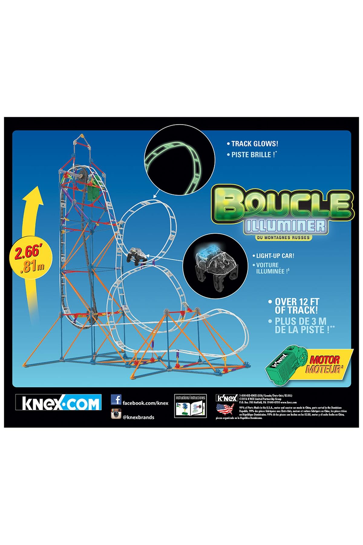 KNEX Loopin Lightin Coaster (Motorlu) Çok Renkli