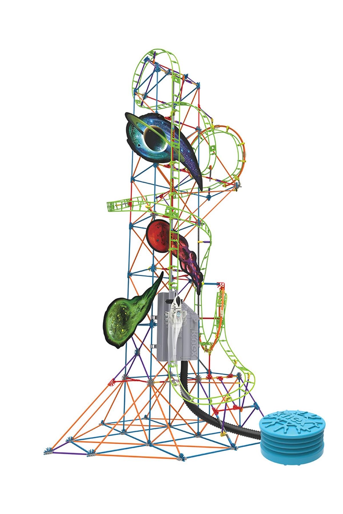 KNEX Lunar Launch Roller Coaster Set (Motorlu) Çok Renkli