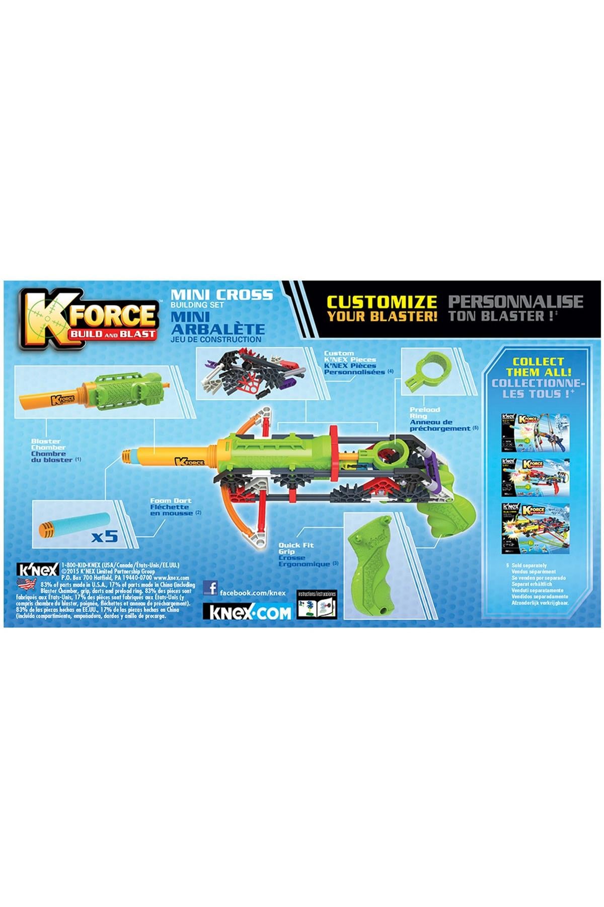 KNEX Mini Cross Set Çok Renkli