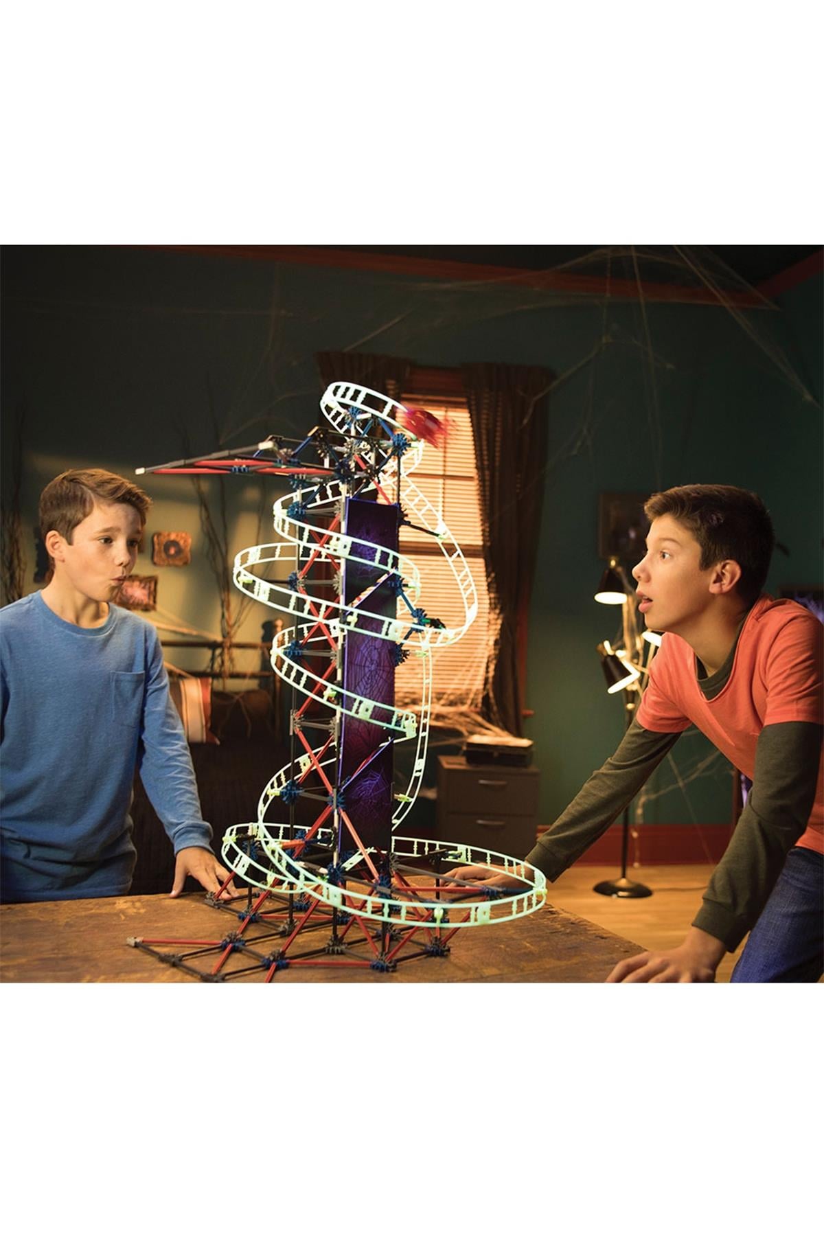 KNEX Web Weaver Roller Coaster Set (Motorlu) Çok Renkli