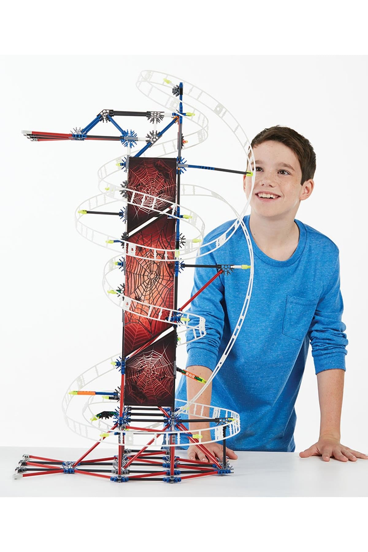 KNEX Web Weaver Roller Coaster Set (Motorlu) Çok Renkli