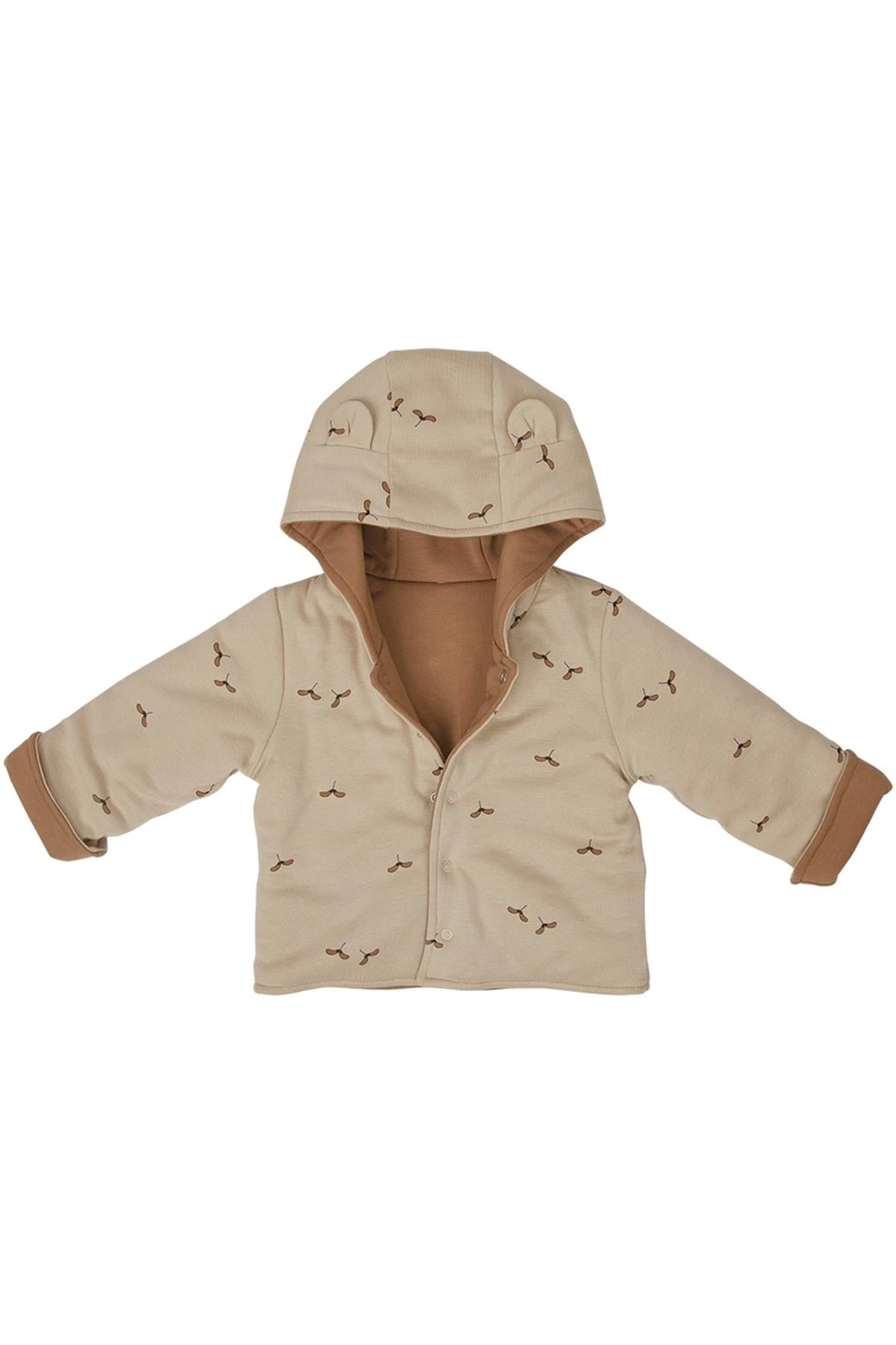 KOALAV - CIFT TARAFLI PADDED CEKET Latte