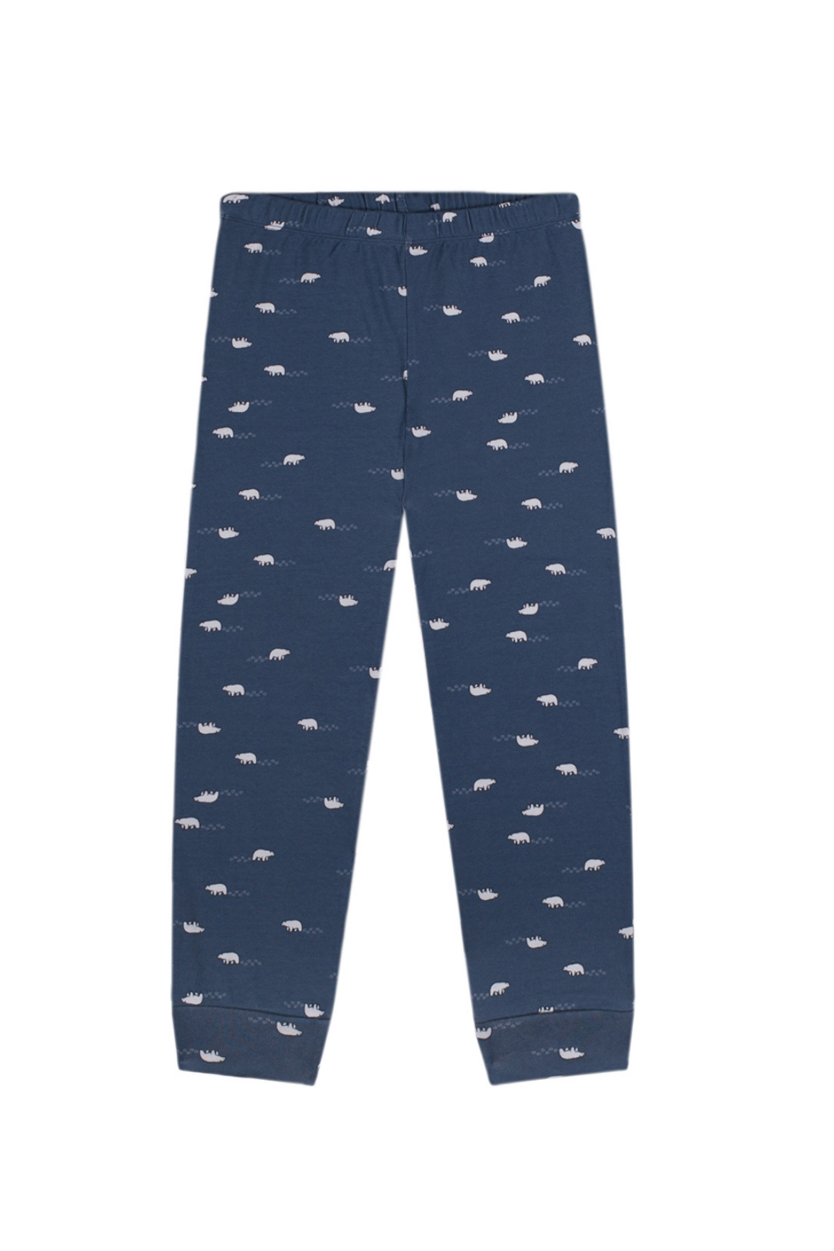 Antebies / Kutup Ayısı Uzun Kollu Pijama Takımı Lacivert