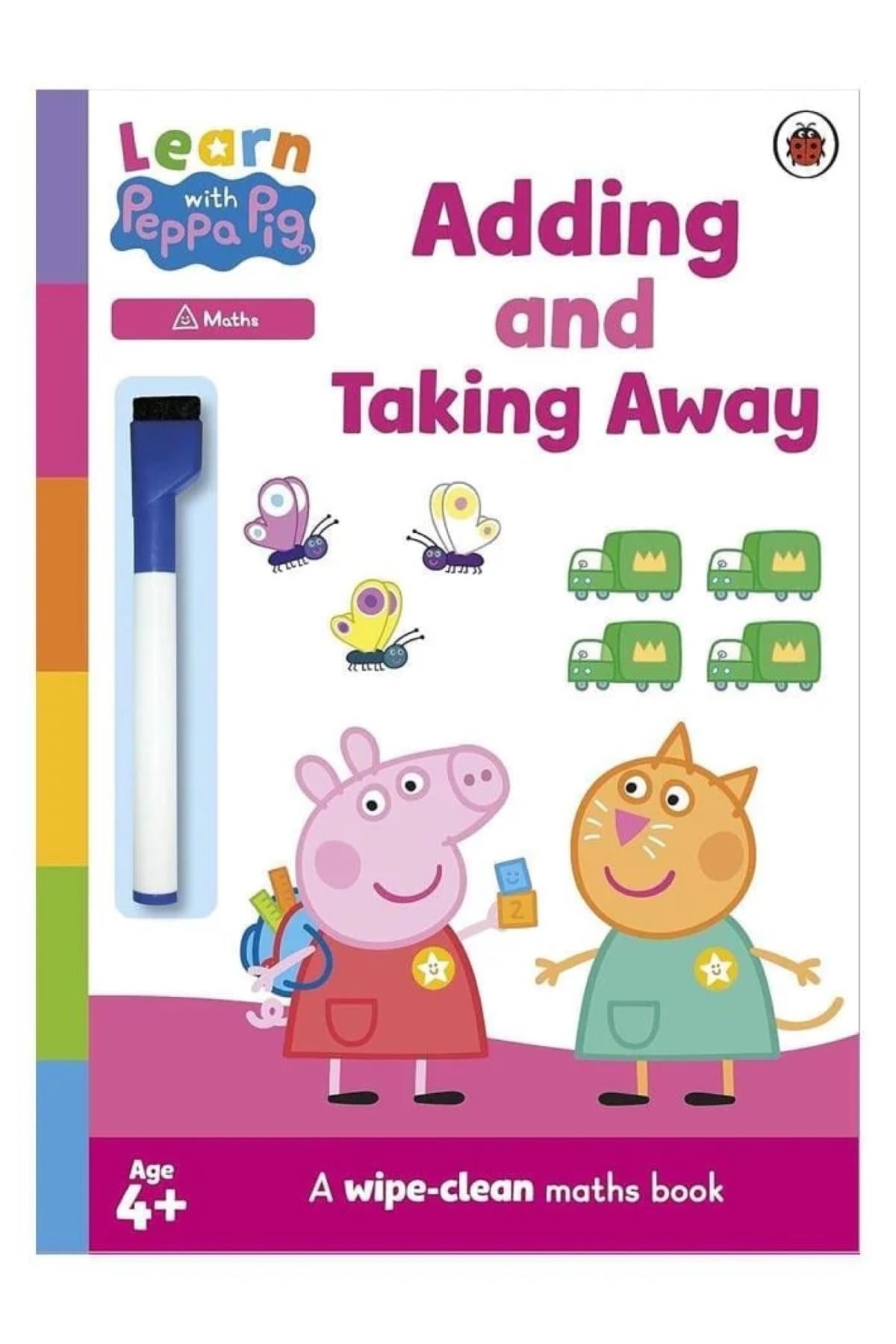 Ladybird / Learn with Peppa - Adding and Taking Away Çok Renkli