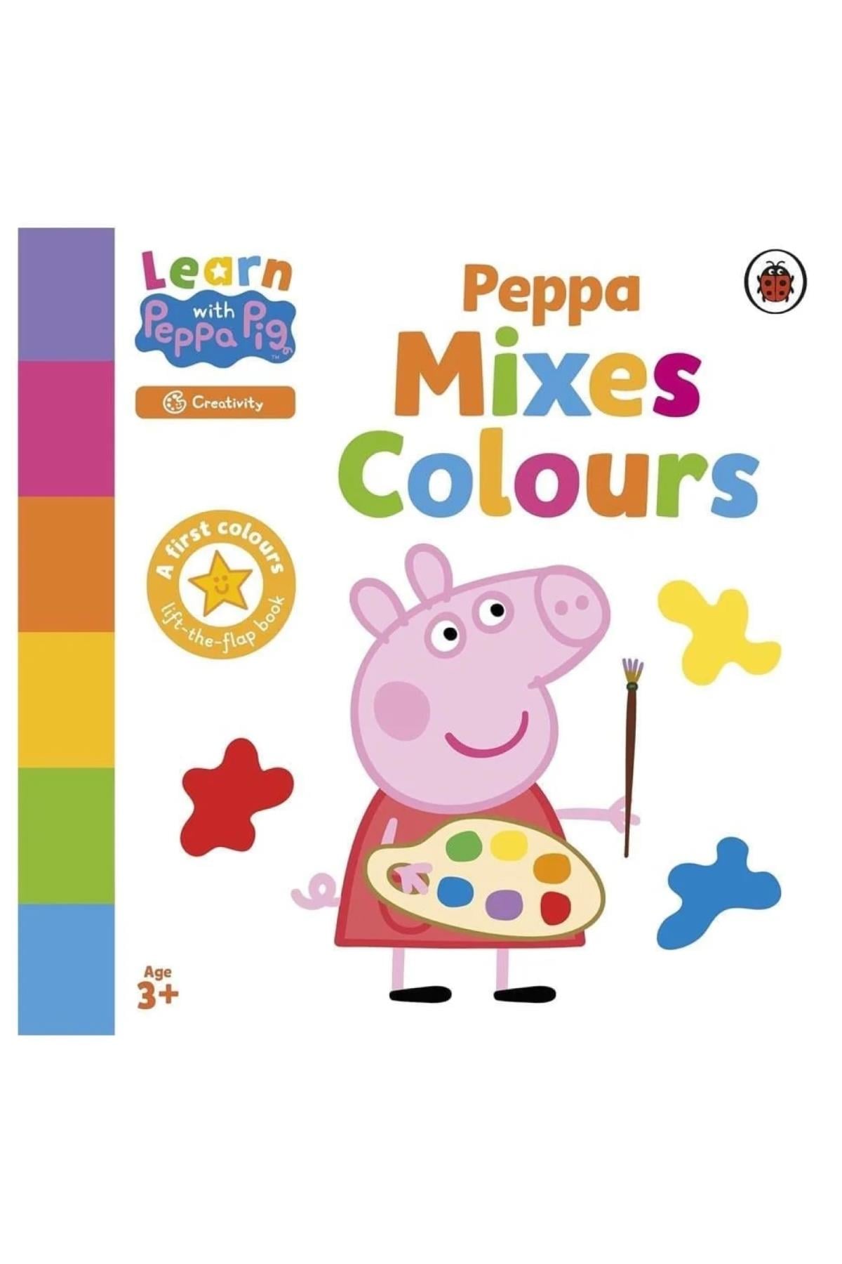 Ladybird / Learn with Peppa - Peppa Mixes Colours Çok Renkli