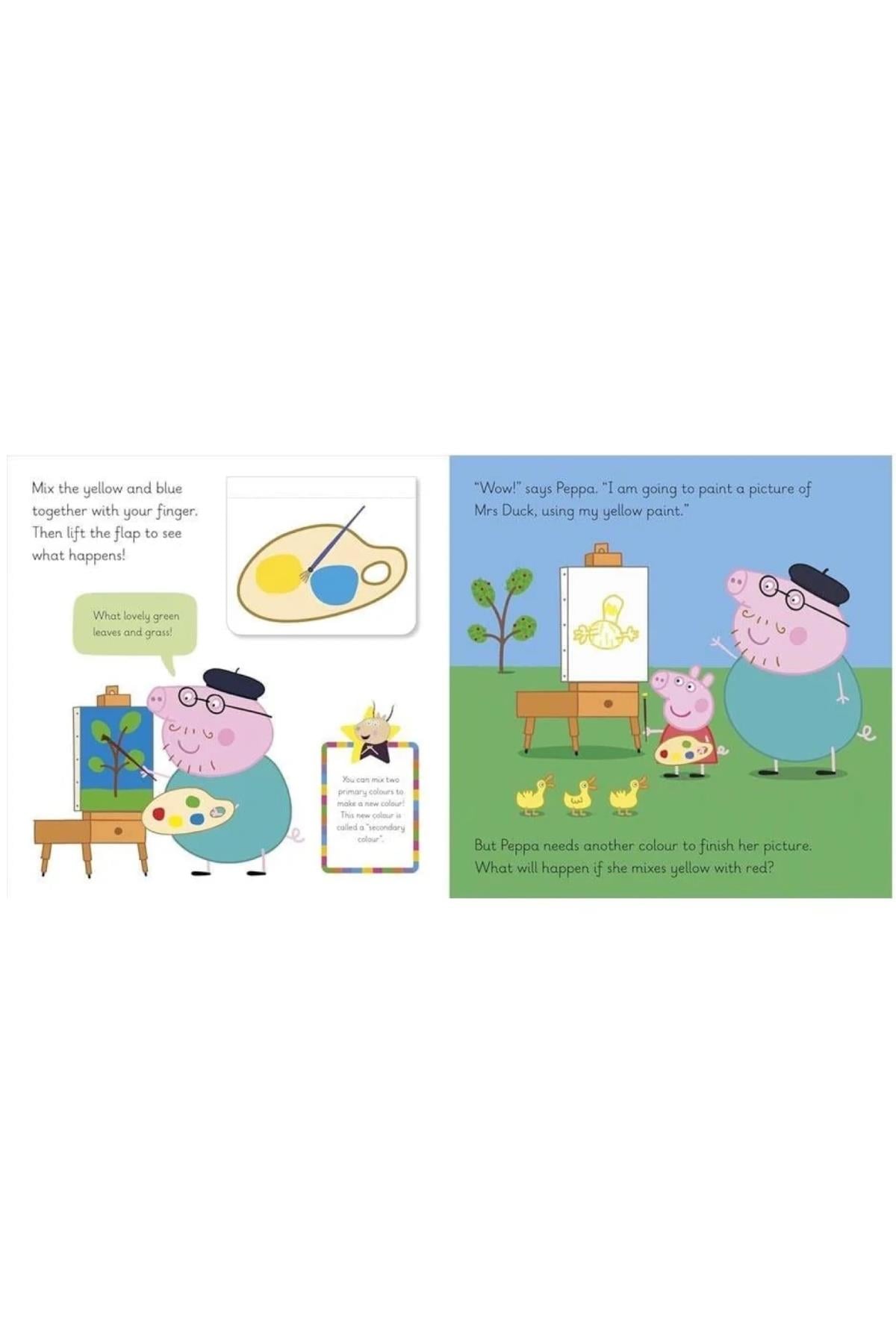 Ladybird / Learn with Peppa - Peppa Mixes Colours Çok Renkli