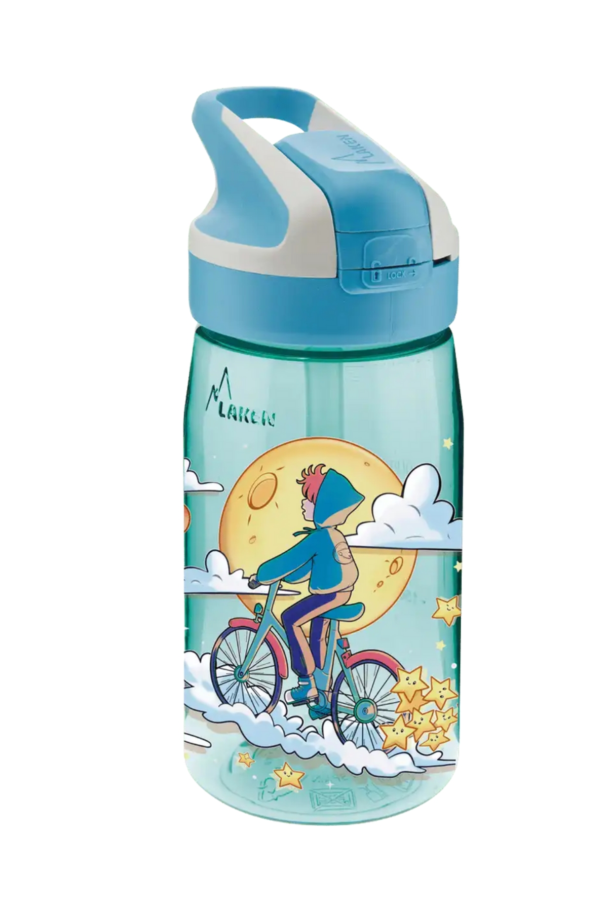 Laken Tritan Summit Şişe 0,45L - Sea Friends Mavi