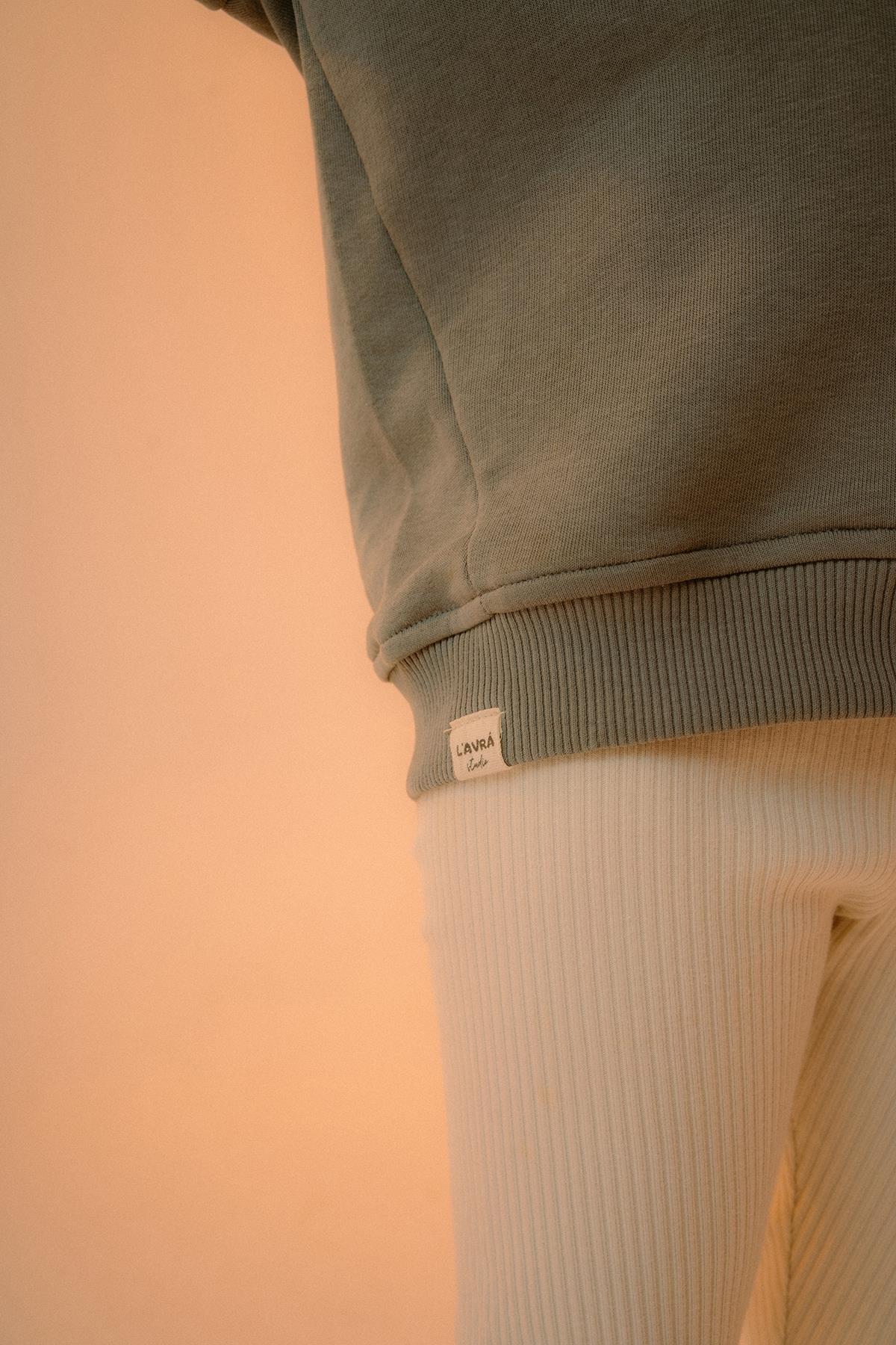 Lavra Studio / ARIA MINI SWEATSHIRT Gri