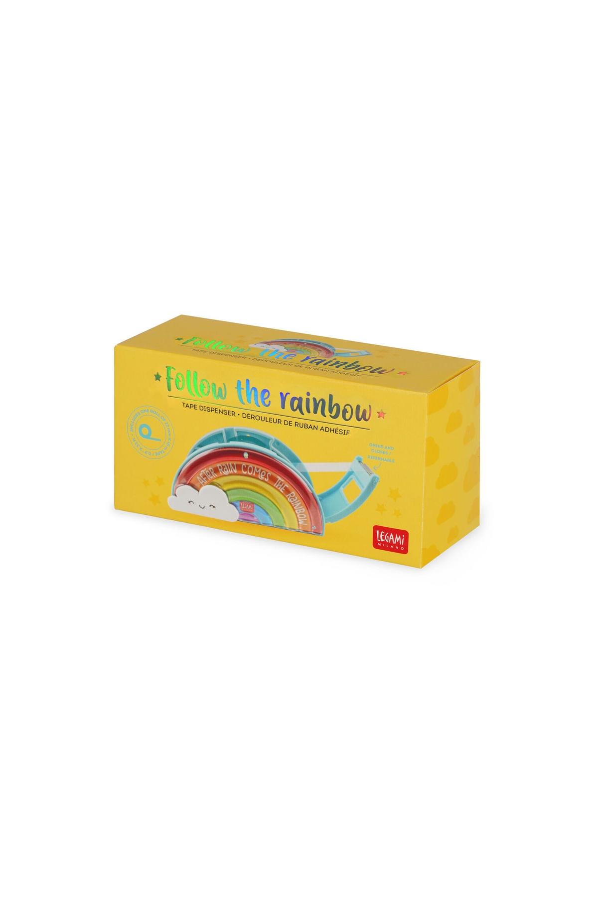 Legami / BANT MAKINESI- RAINBOW YAPISKAN BANT TANKI Çok Renkli