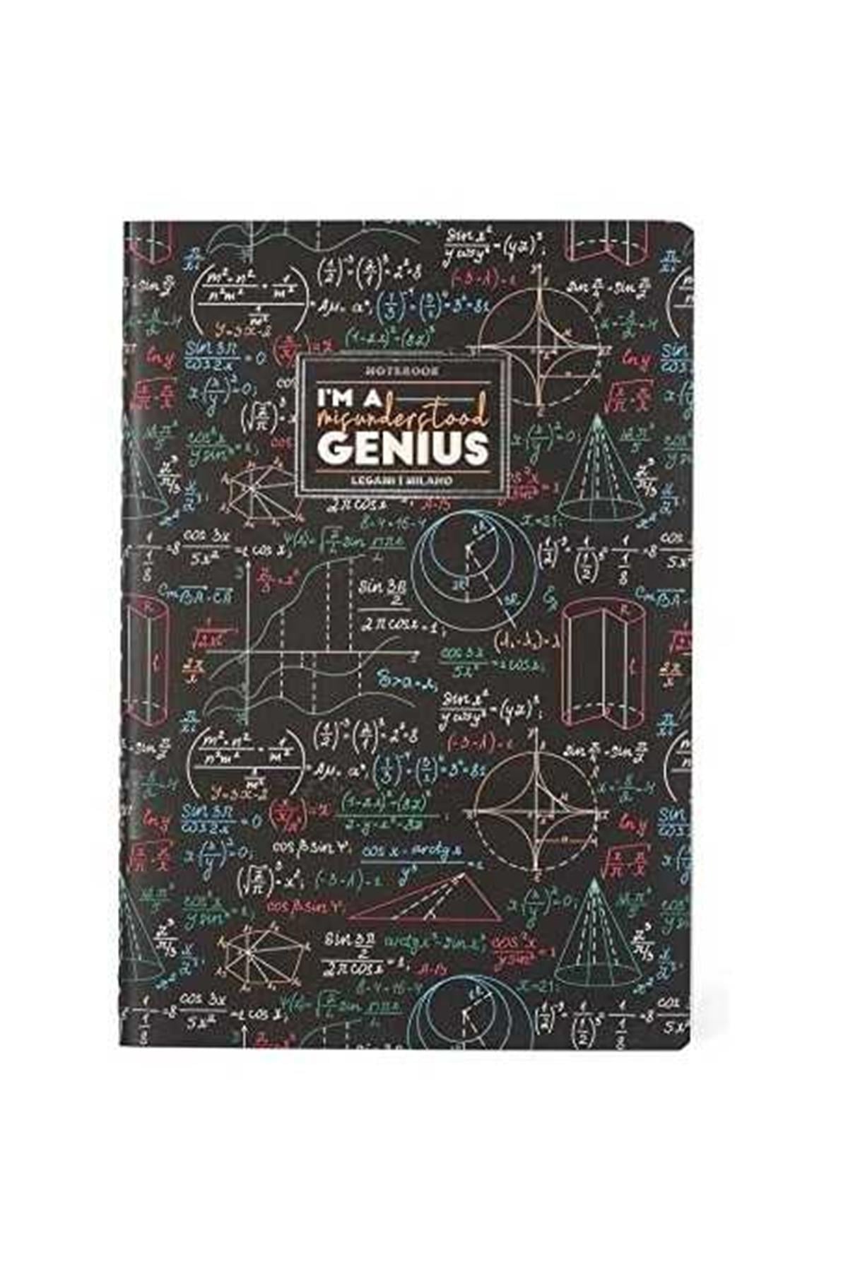 Legami / DEFTER-LG OKUL DEF A5 CIZGILI GENIUS Çok Renkli